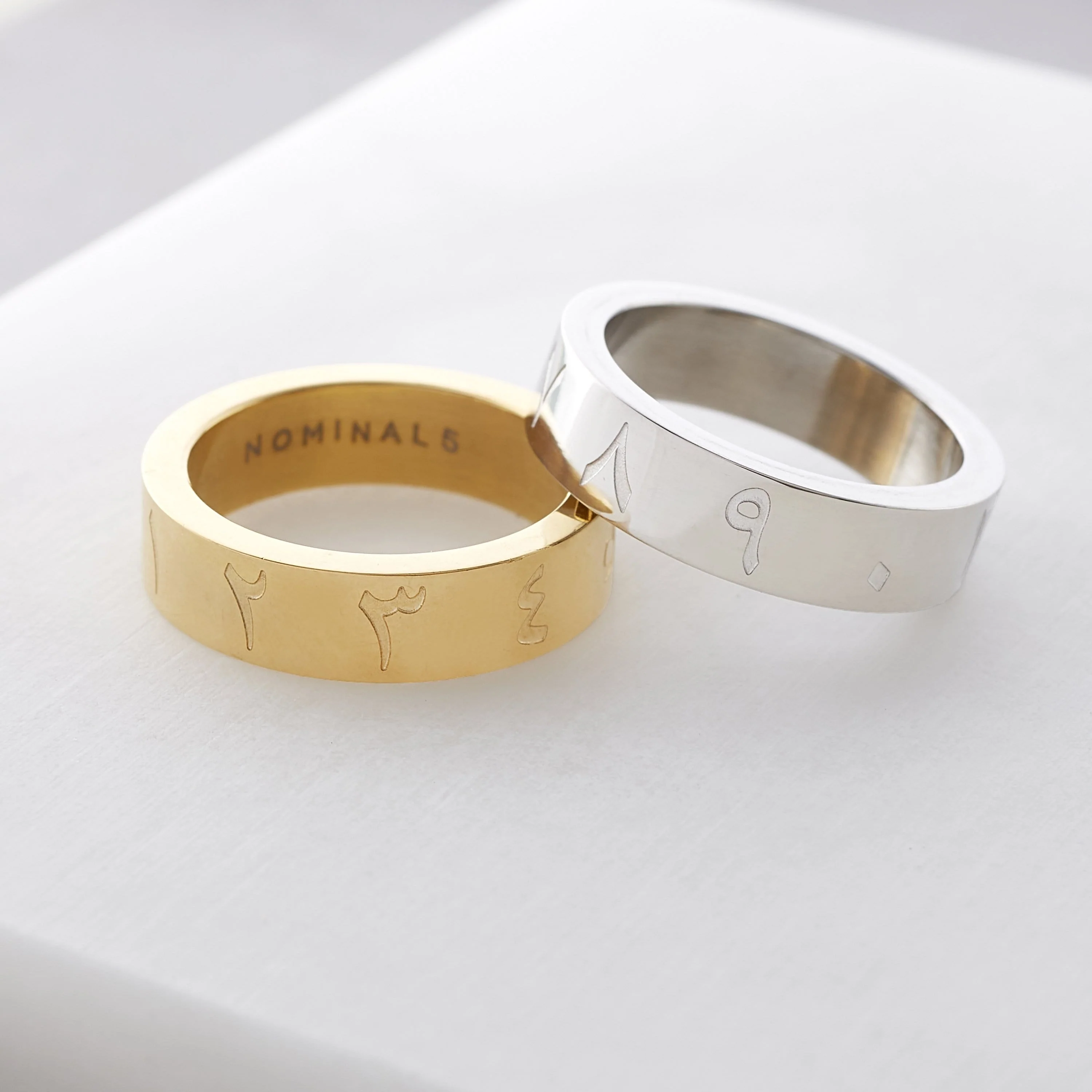 Arabic Numeric Ring | Bold