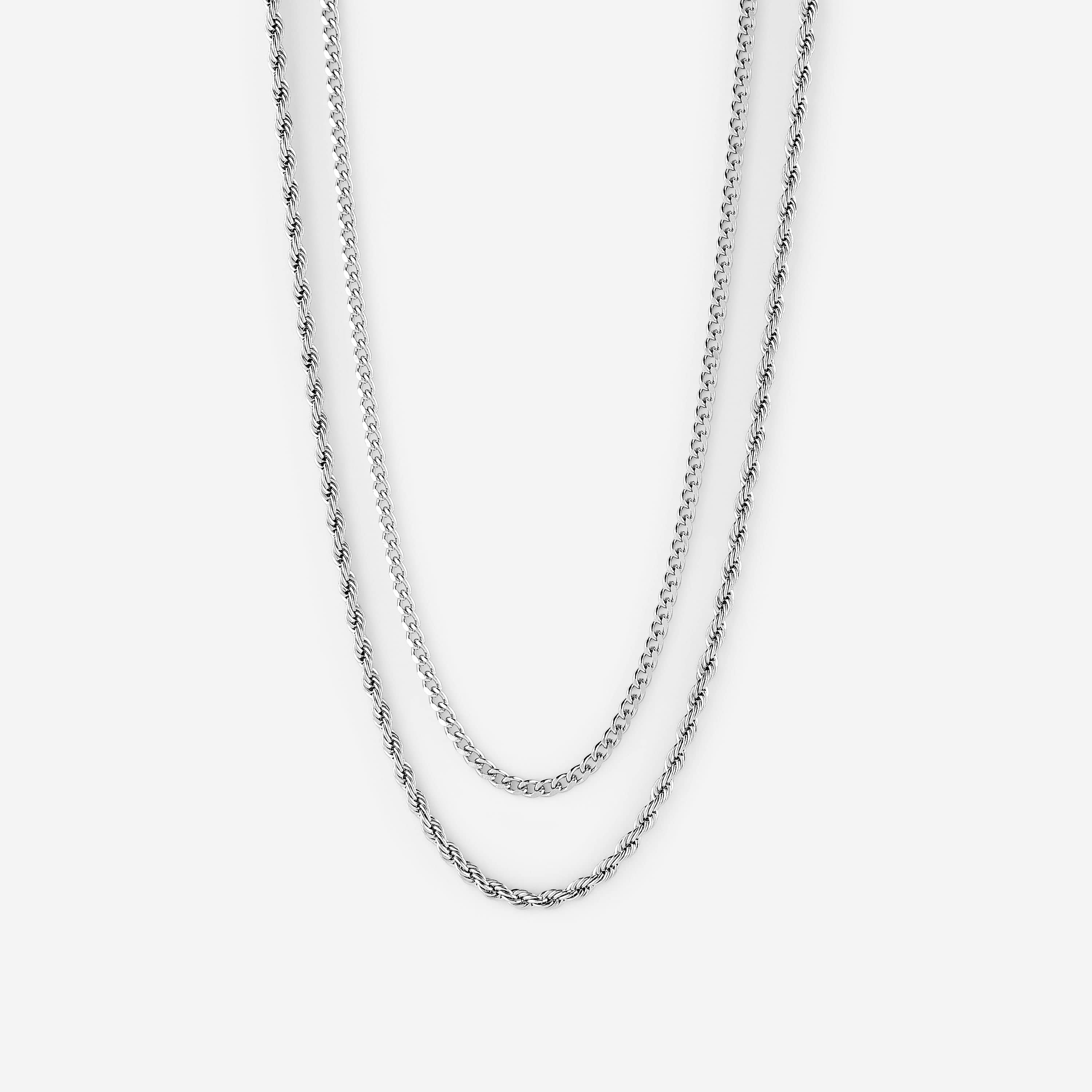 1022-curb-rope-chain-stack-men-1.jpg Curb + Rope Chain Stack | Men