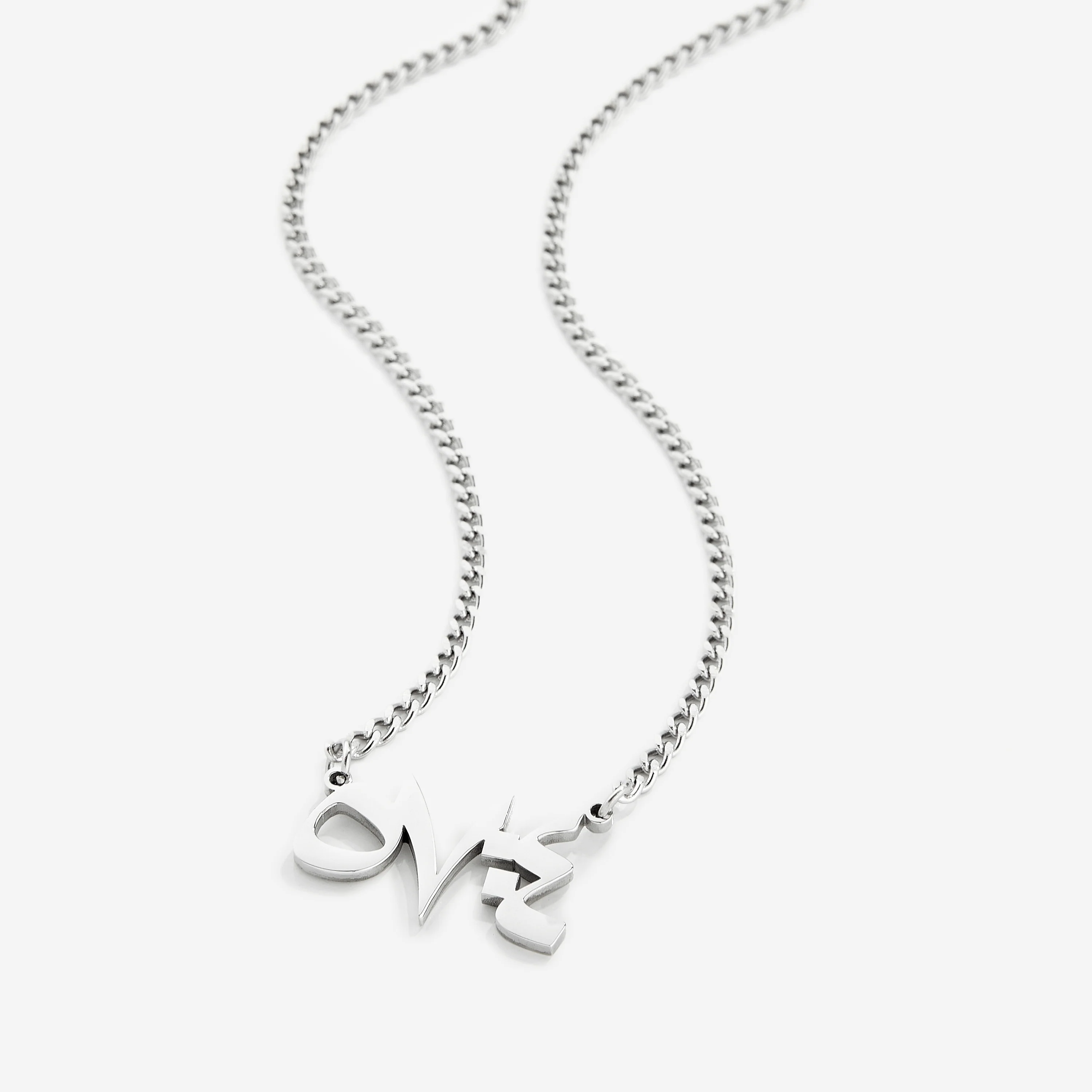 He is with you wherever you are' Verse Necklace | Men