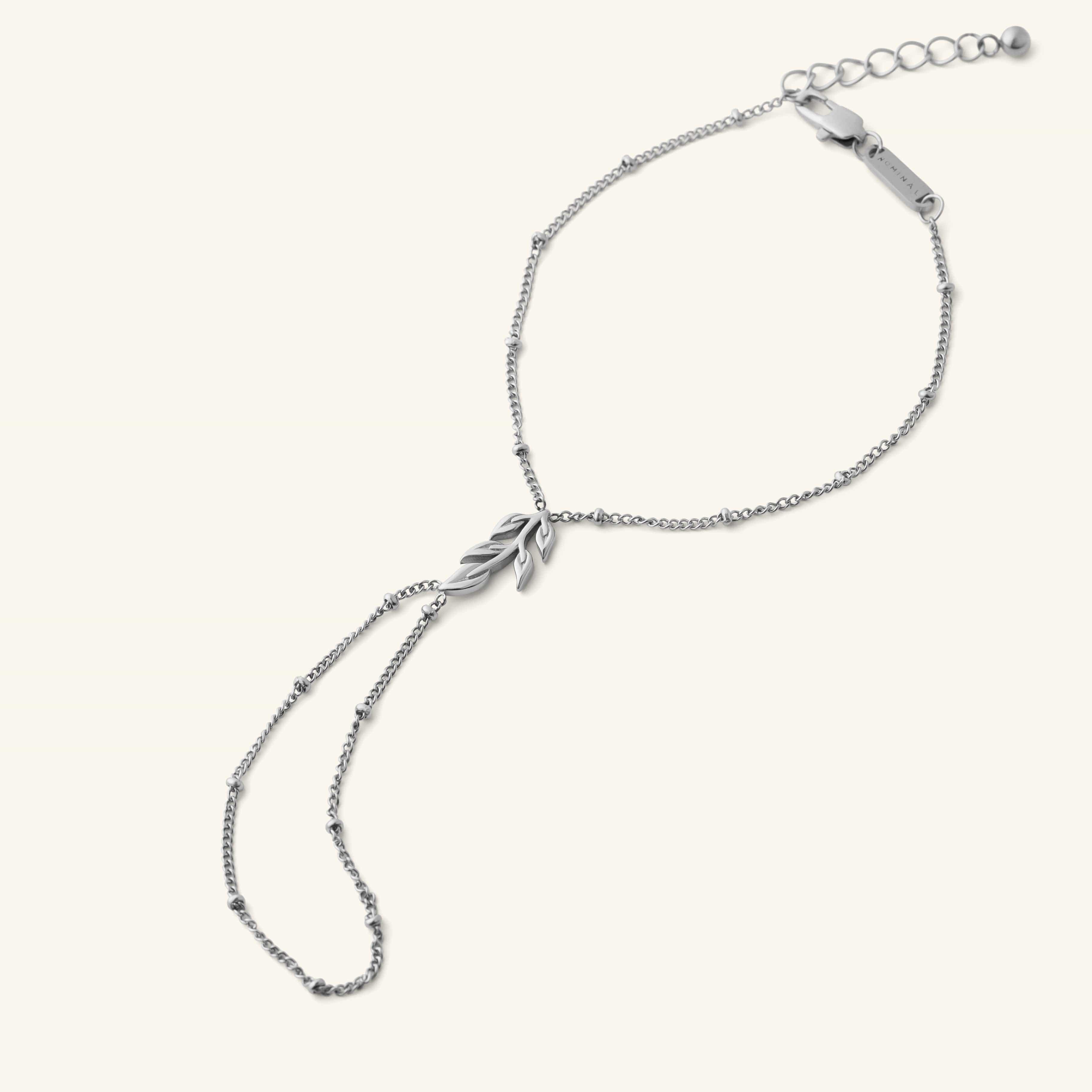 Palestinian Olive Branch Hand Chain