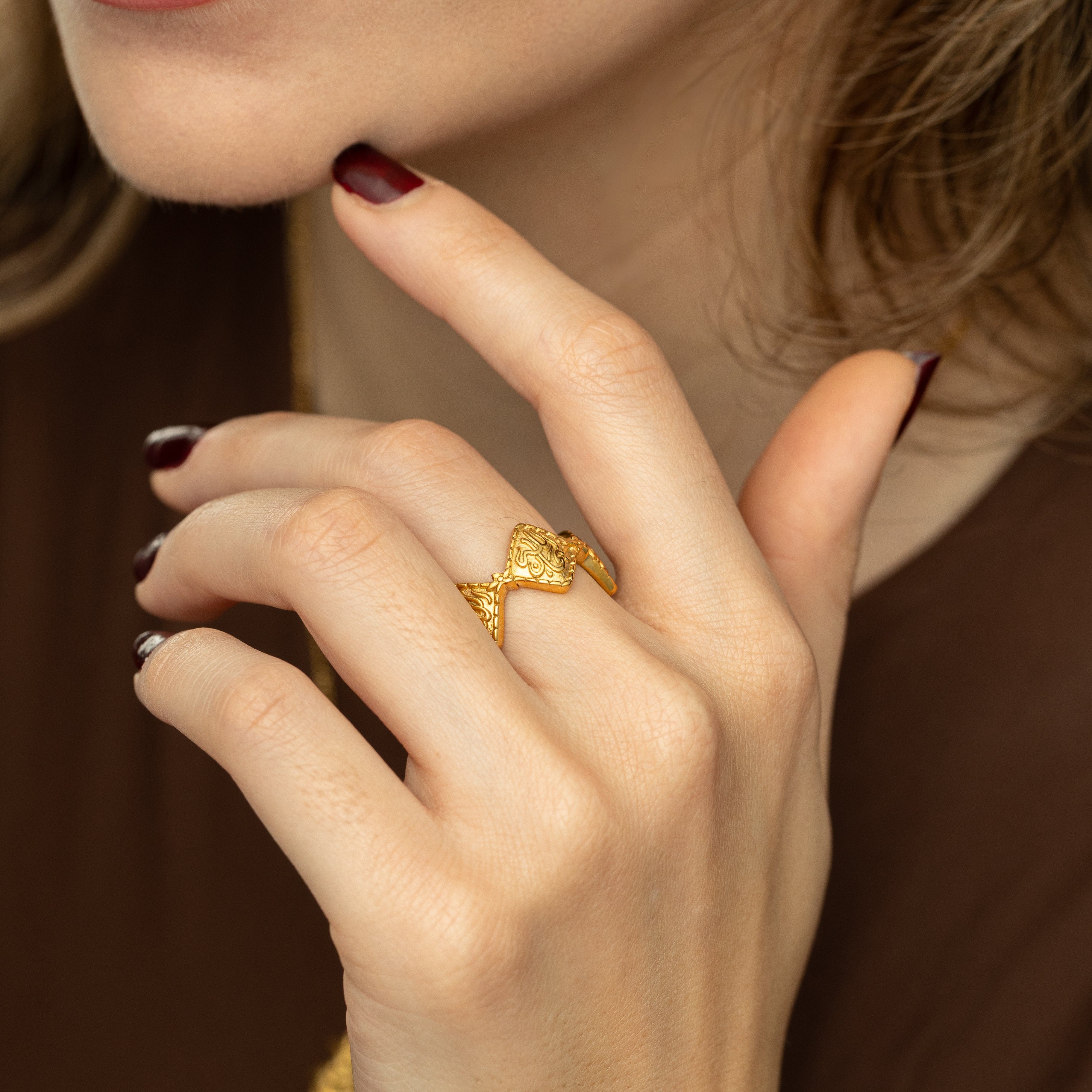 Dotted Thikr Ring