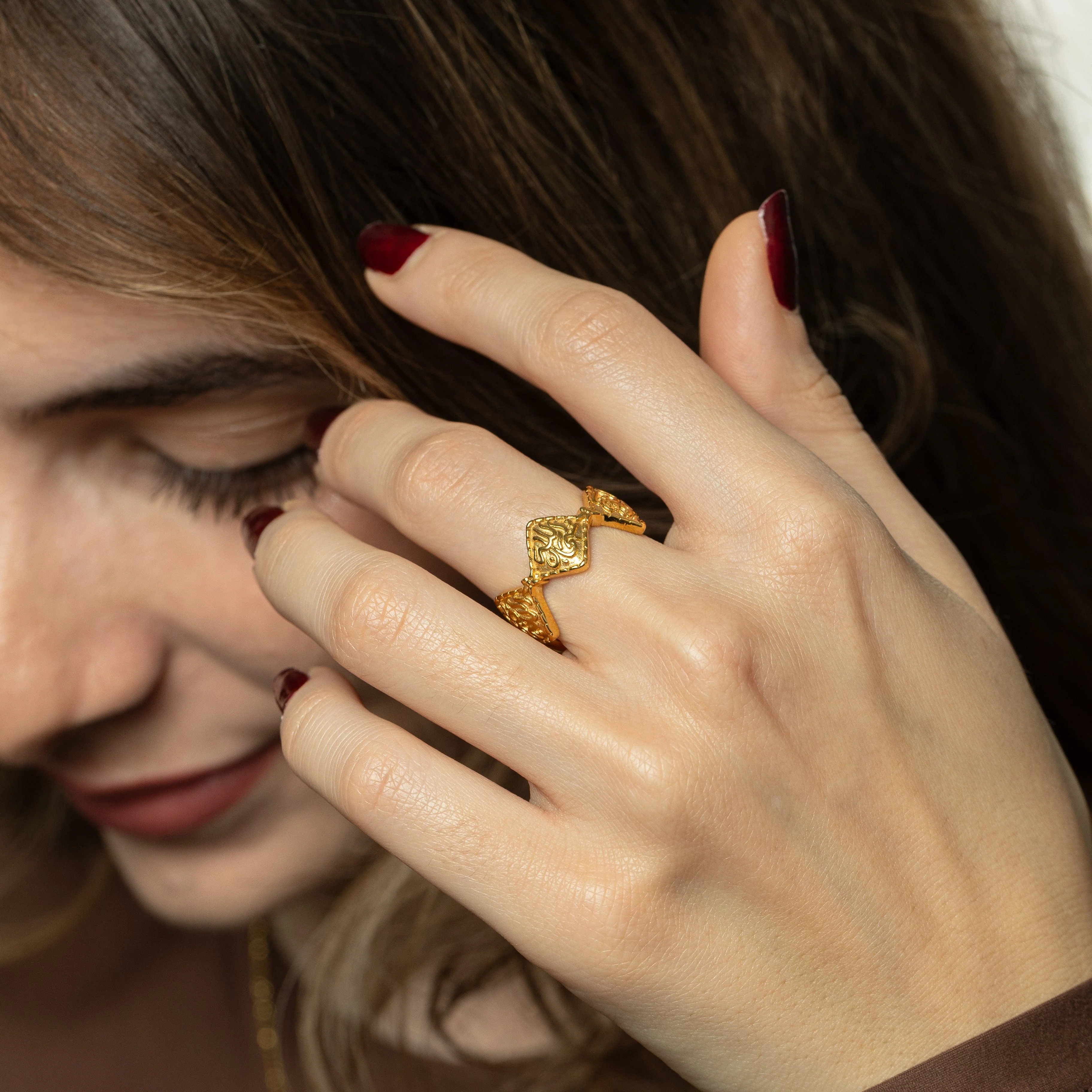 Dotted Thikr Ring