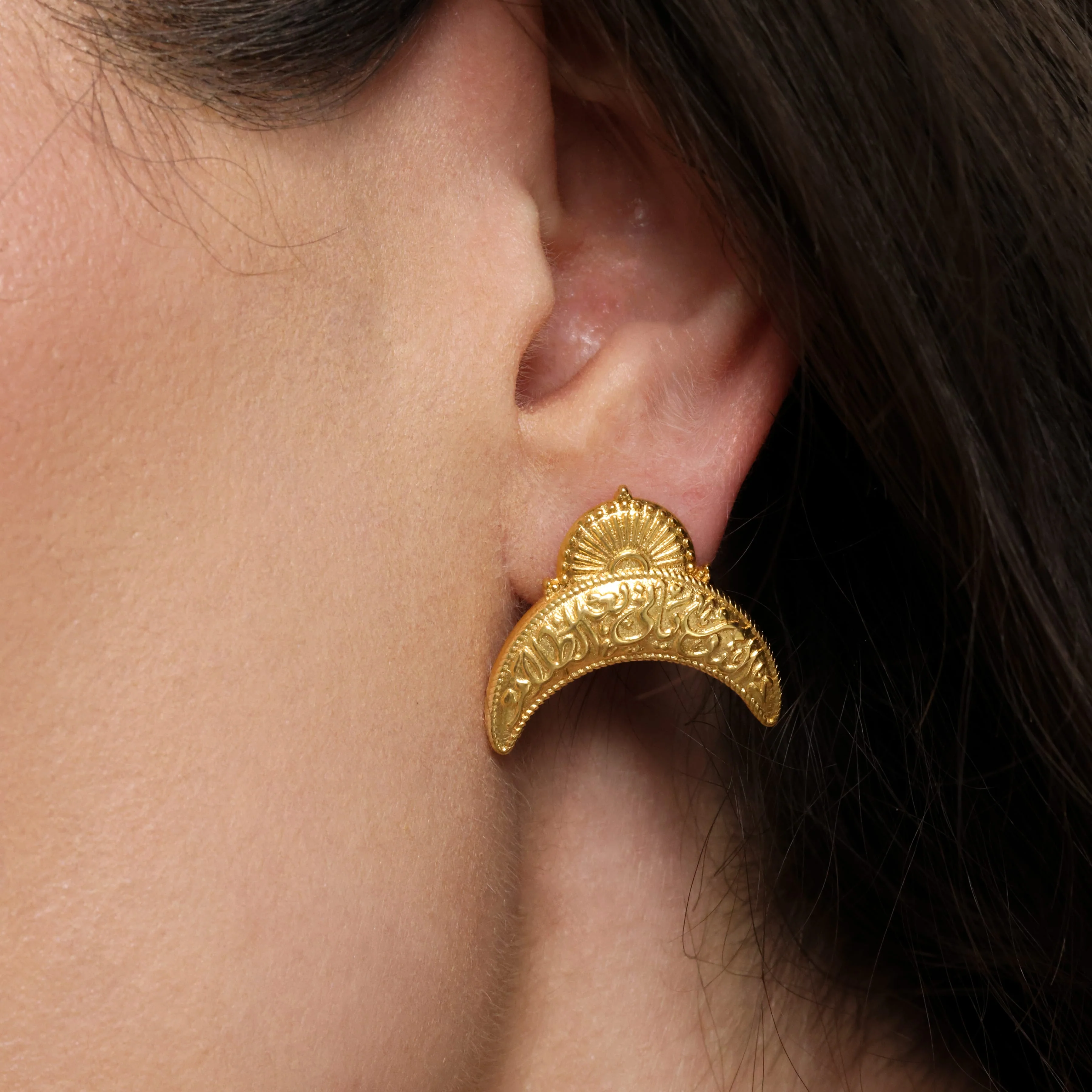 "Light Comes After Darkness" Moonfall Earrings