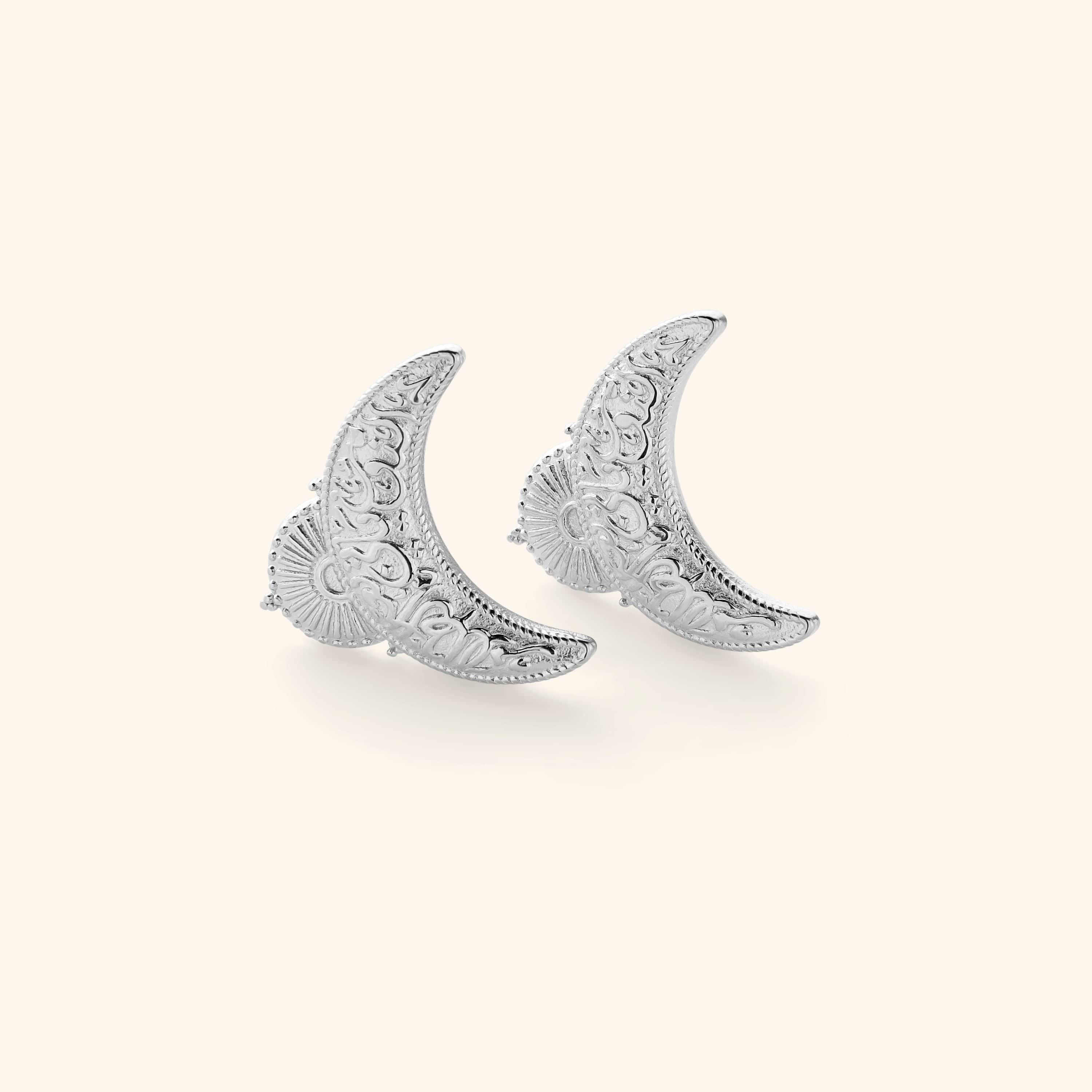 "Light Comes After Darkness" Moonfall Earrings