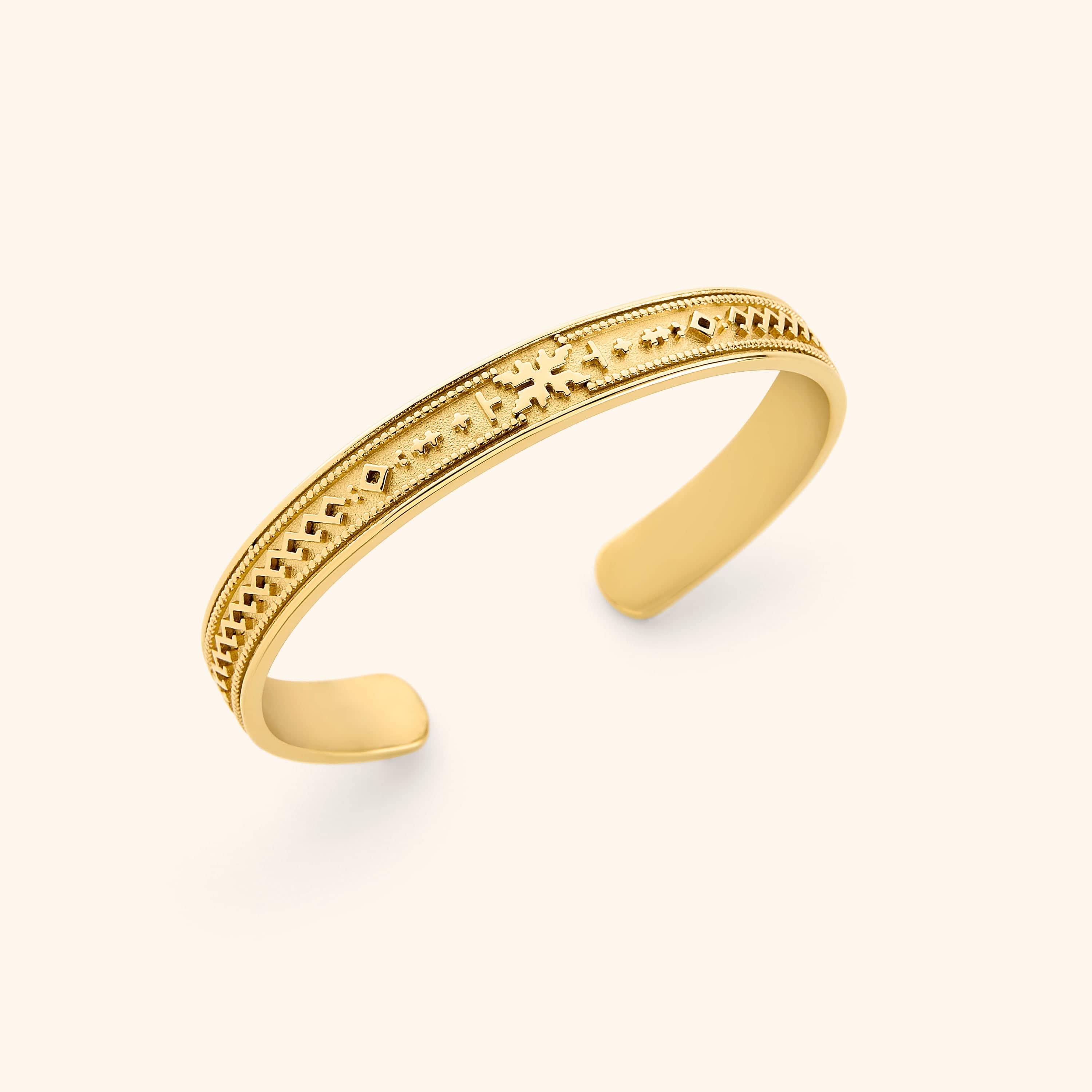 Slim Tatreez Cuff