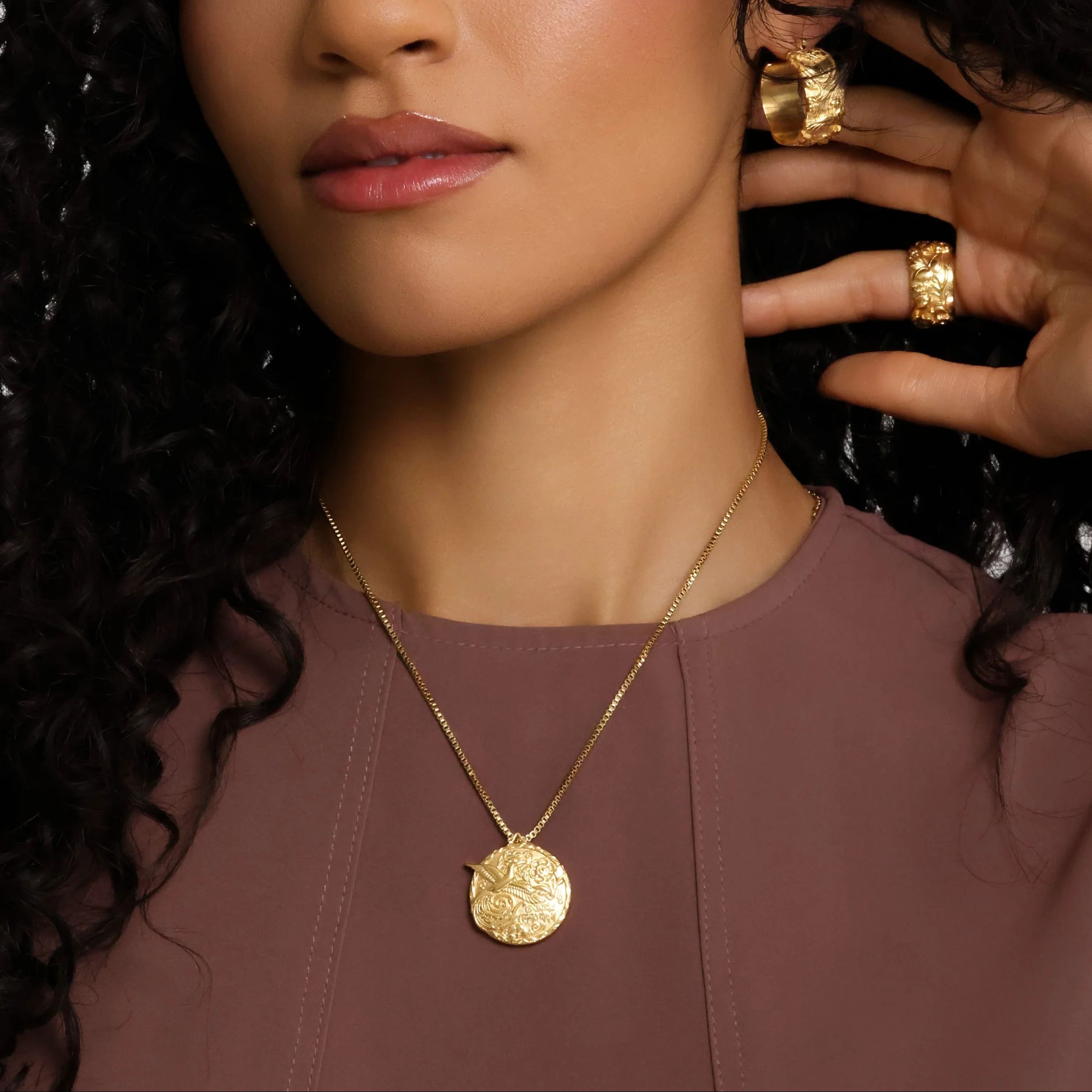"My Golden Bangladesh" Necklace
