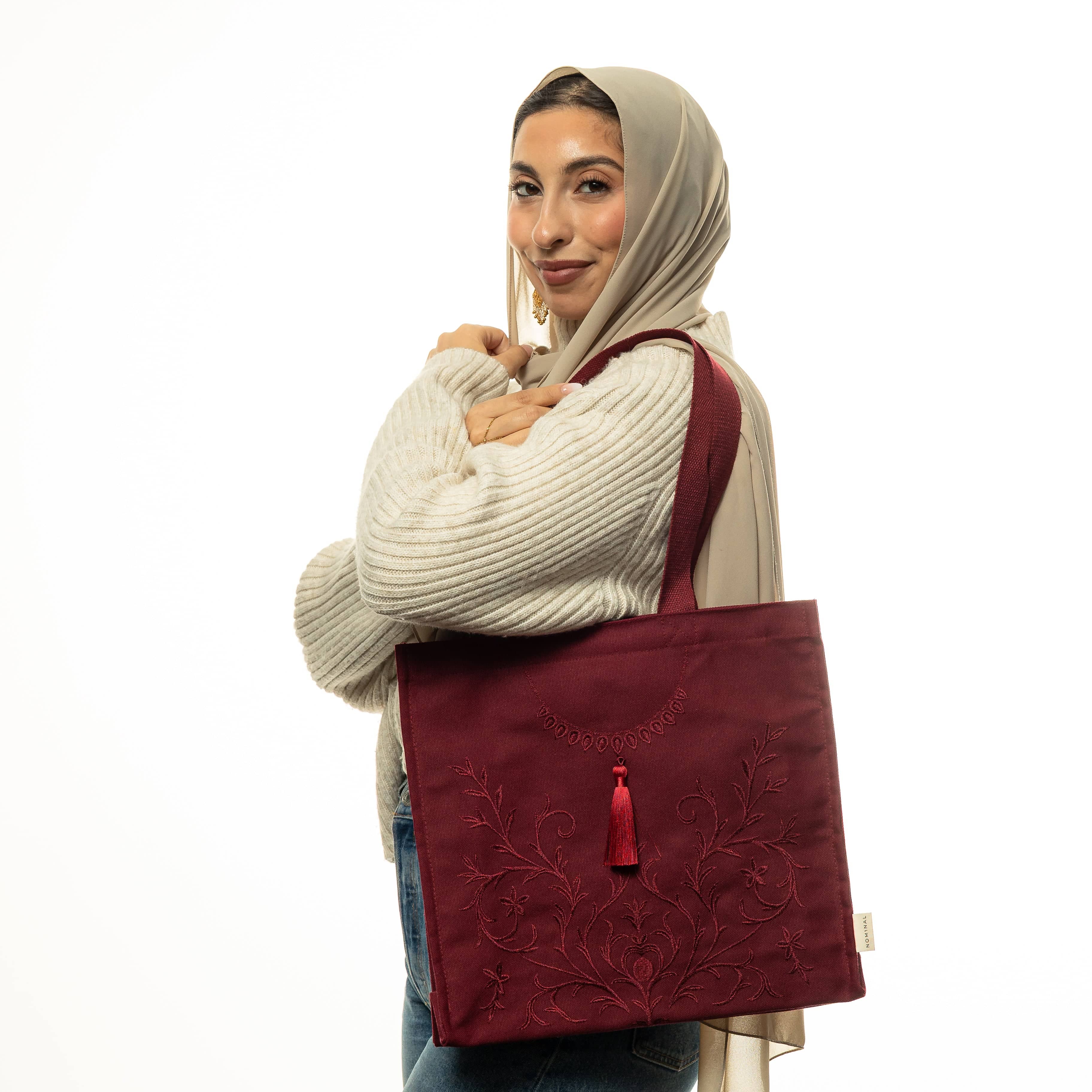 Mehndi Floral Tote