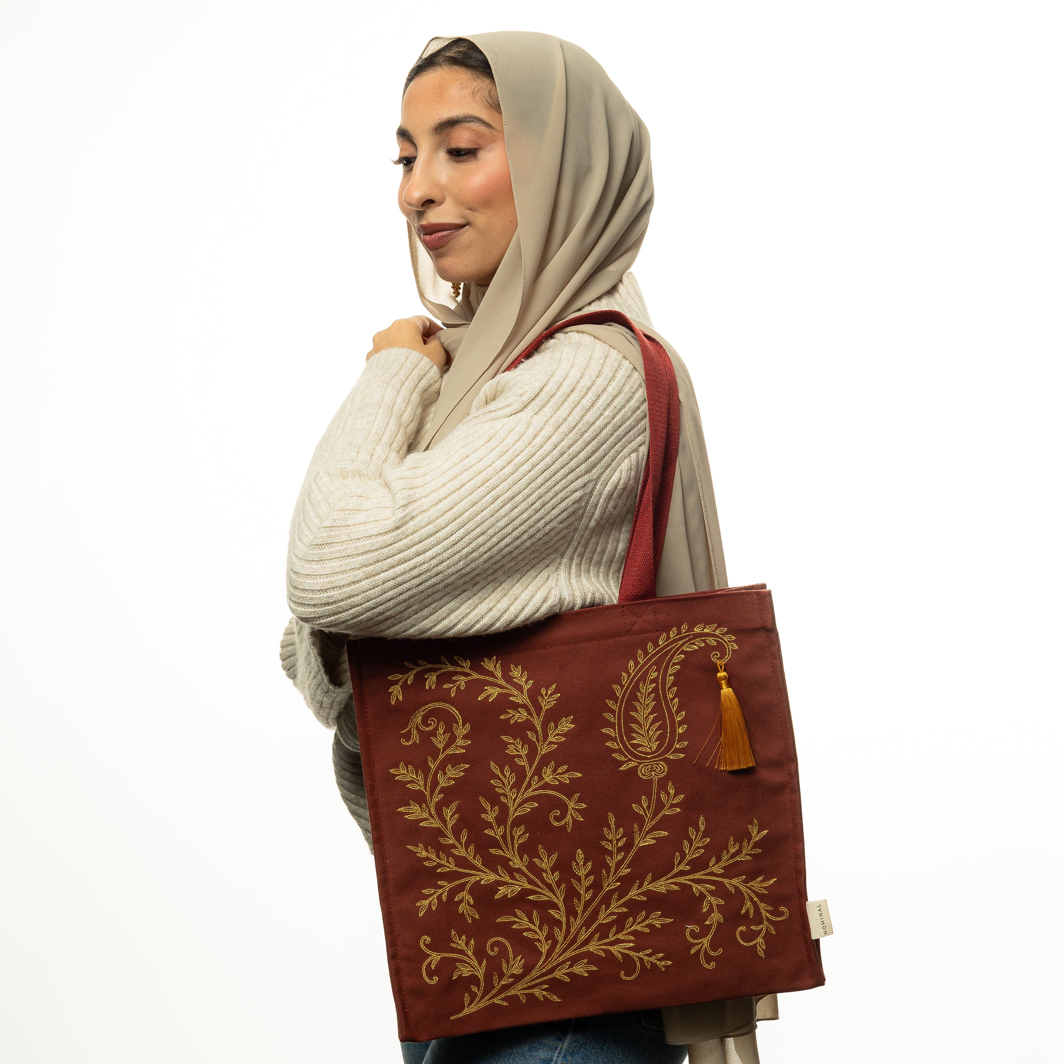 Mehndi Paisley Tote