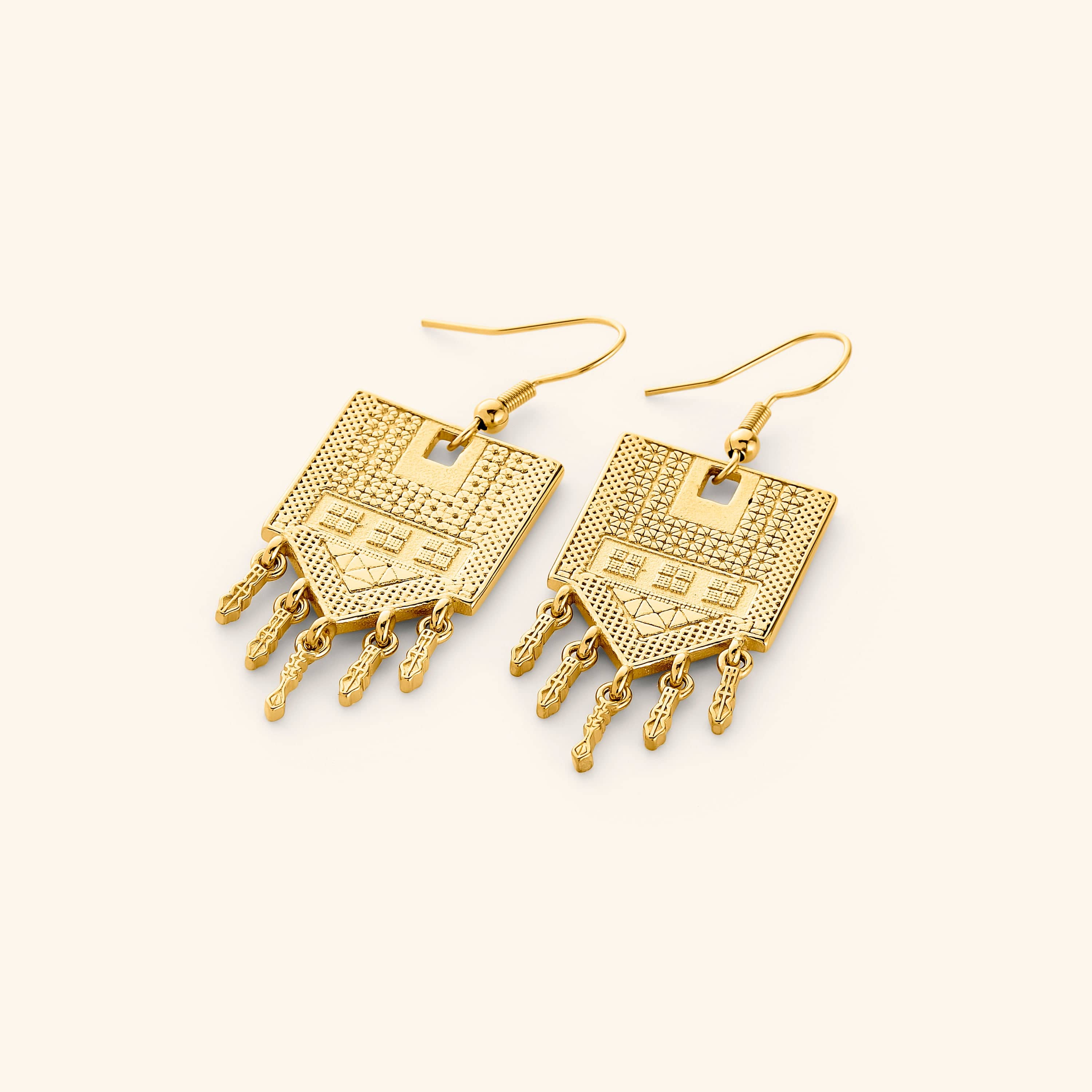 Raining Tatreez Earrings