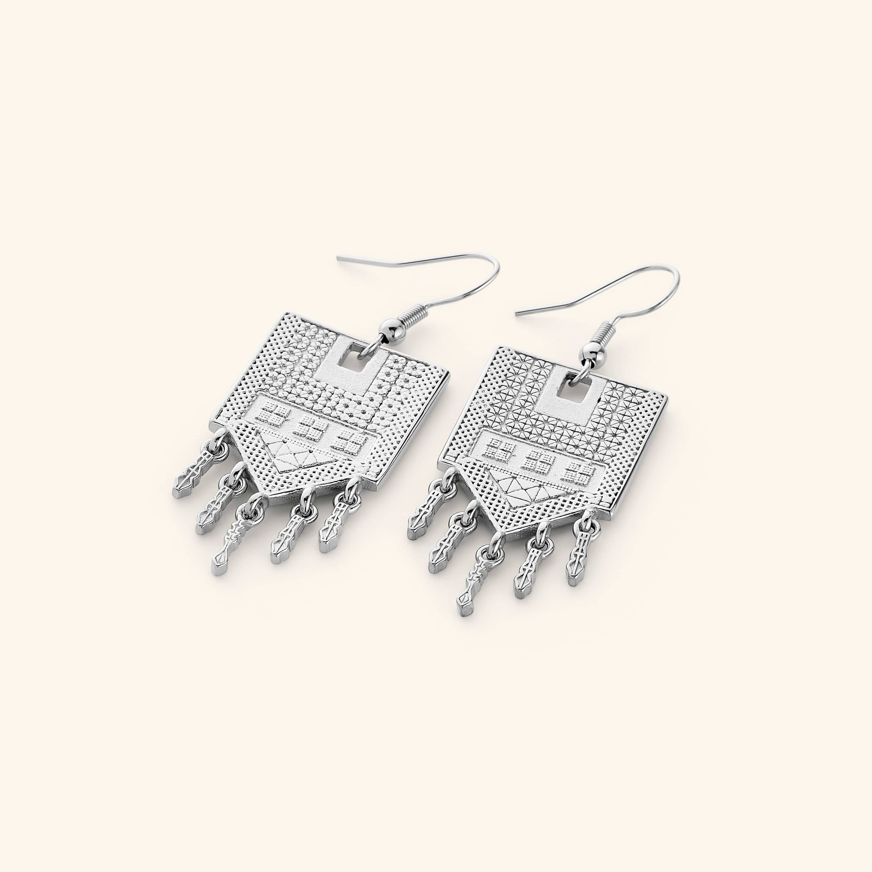 Raining Tatreez Earrings