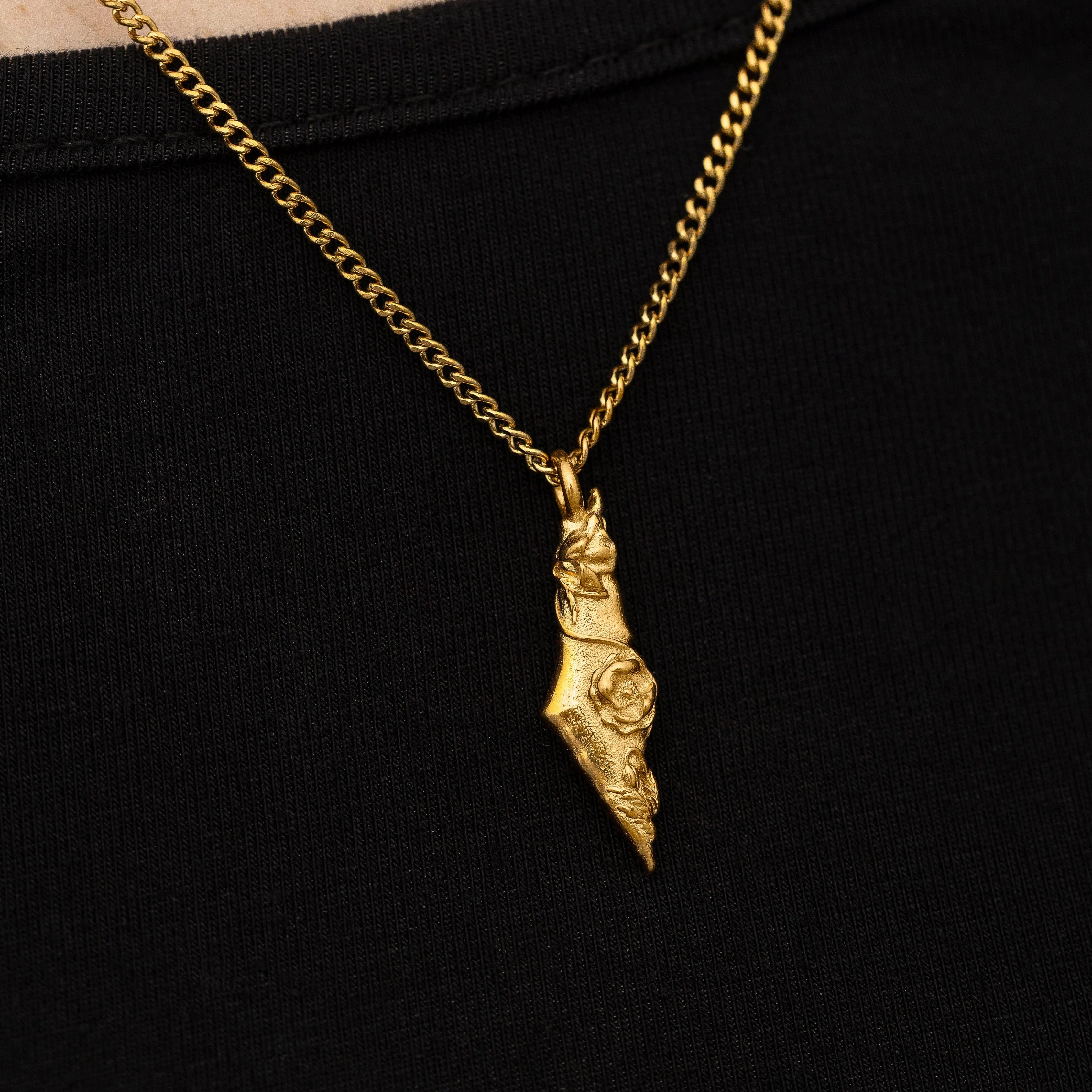 Palestine Poppy Necklace
