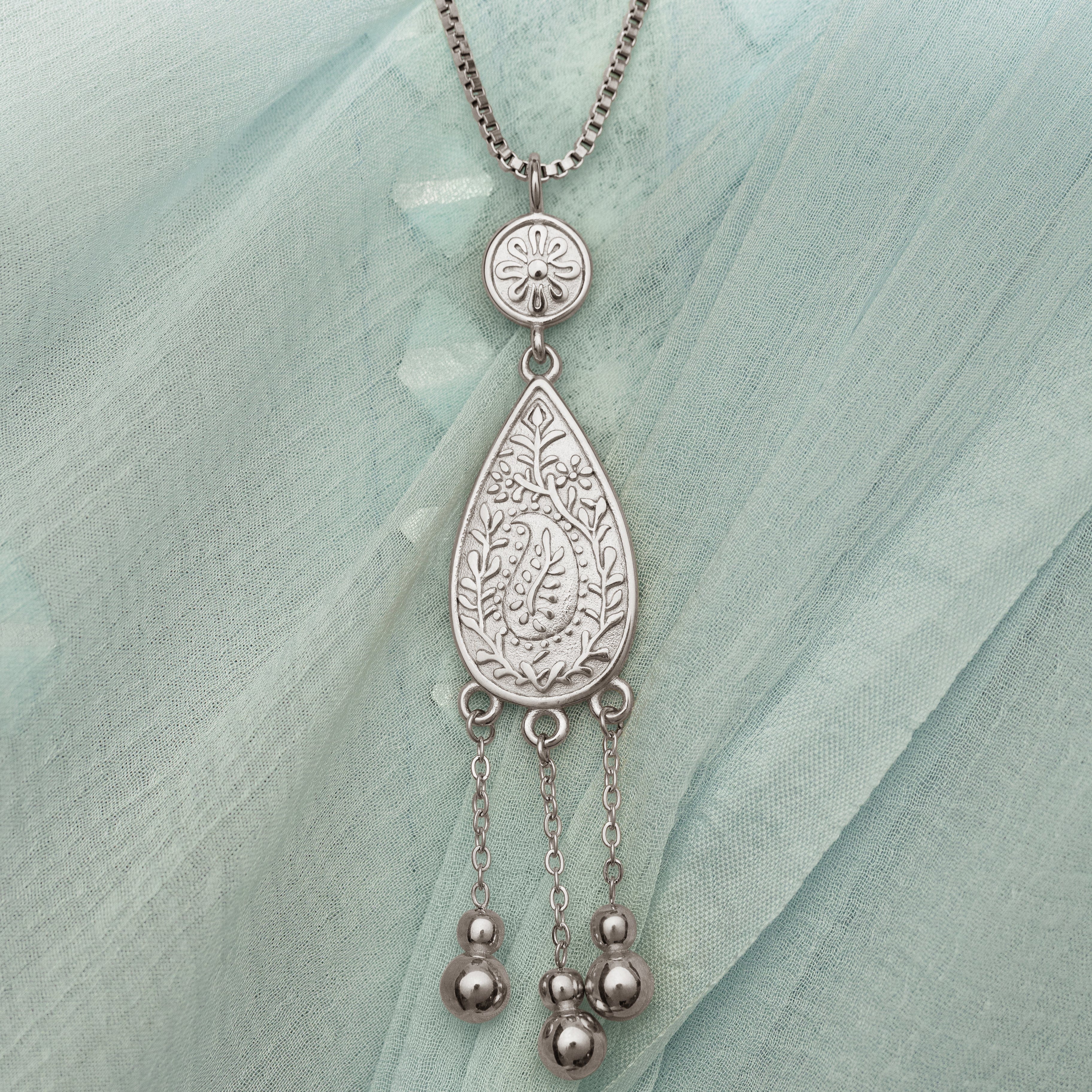 Raining Paisley Necklace