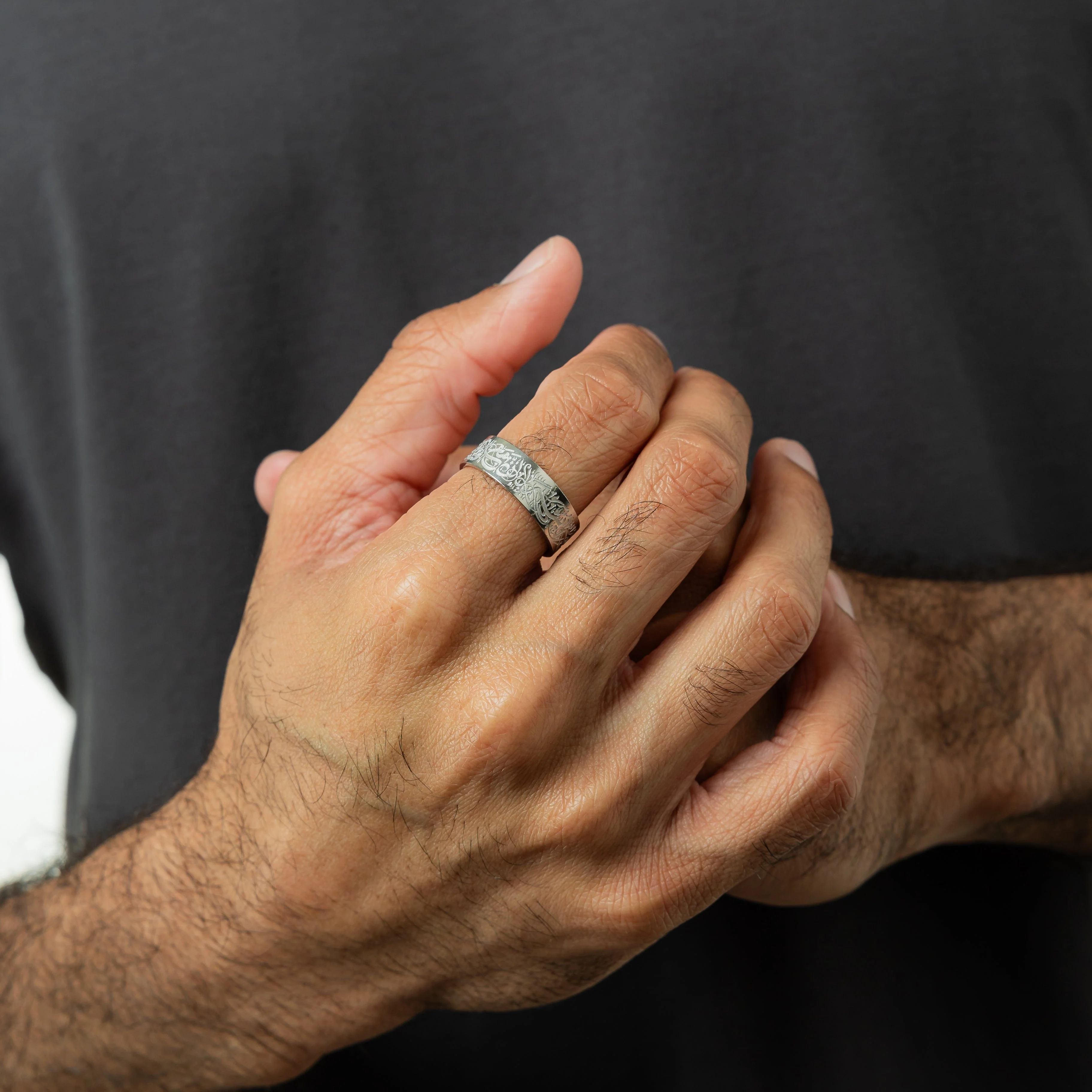 1488-with-hardship-comes-ease-ring-v2-men-3.webp "With Hardship Comes Ease" Ring V2 | Men