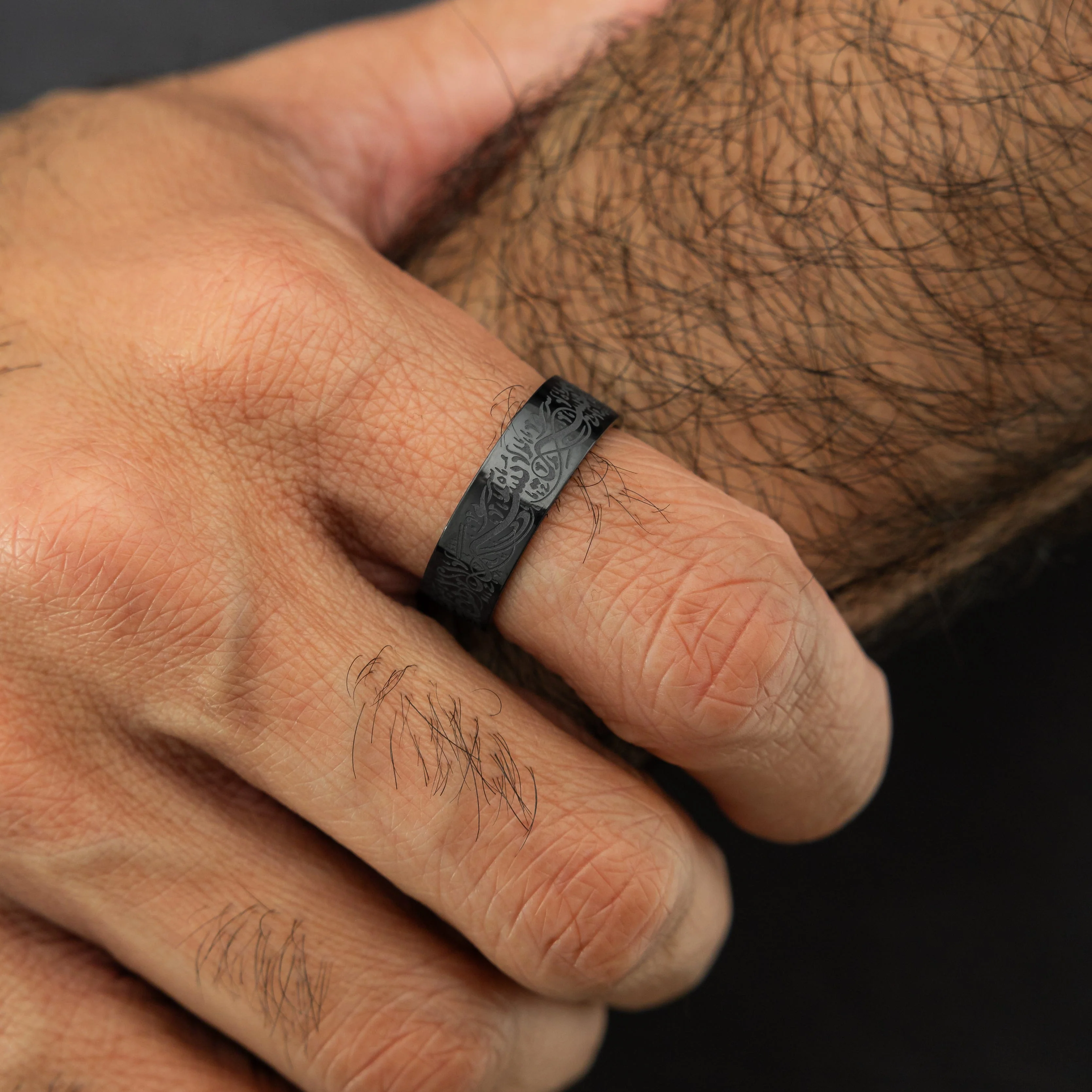 1488-with-hardship-comes-ease-ring-v2-men-6.webp "With Hardship Comes Ease" Ring V2 | Men