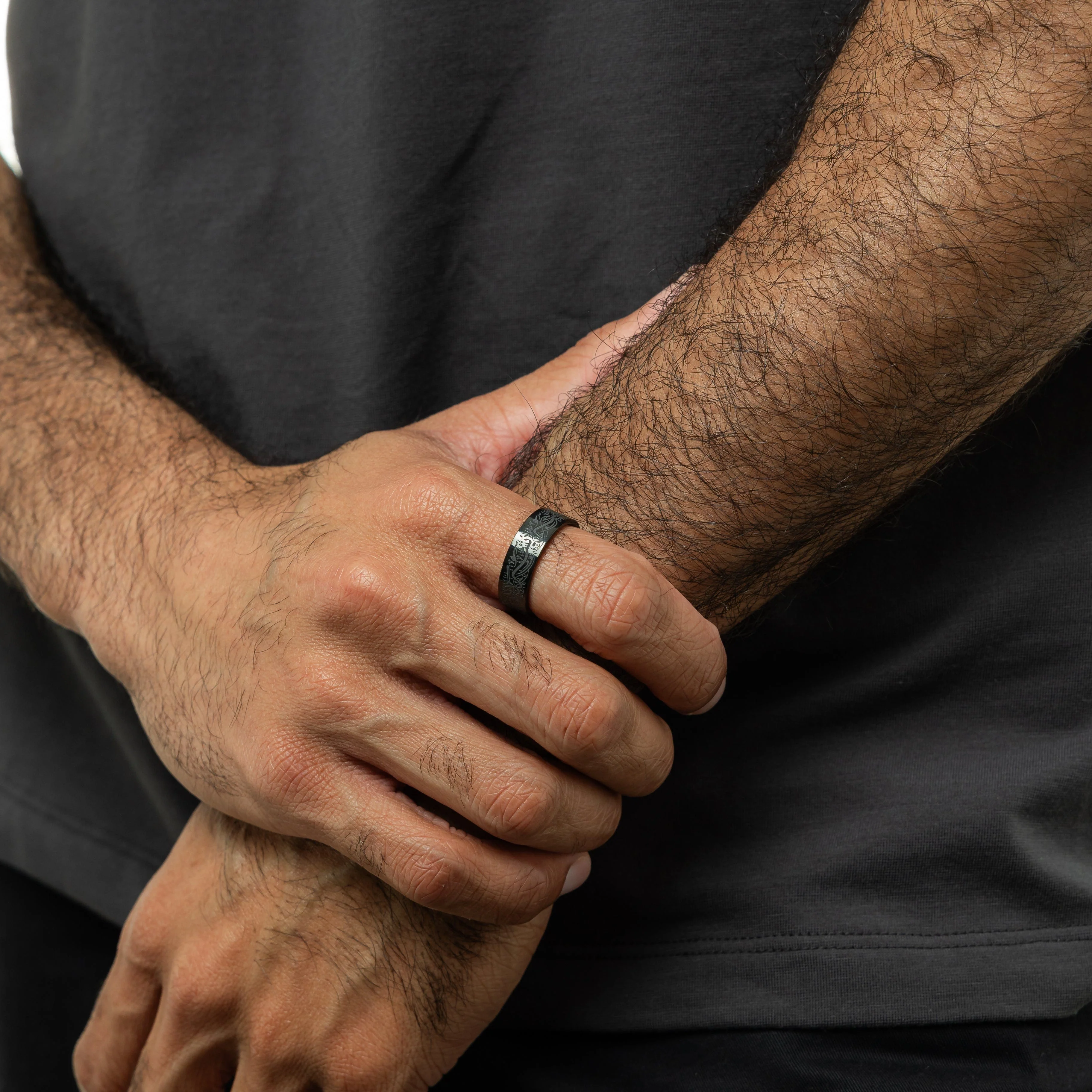 1488-with-hardship-comes-ease-ring-v2-men-7.webp "With Hardship Comes Ease" Ring V2 | Men