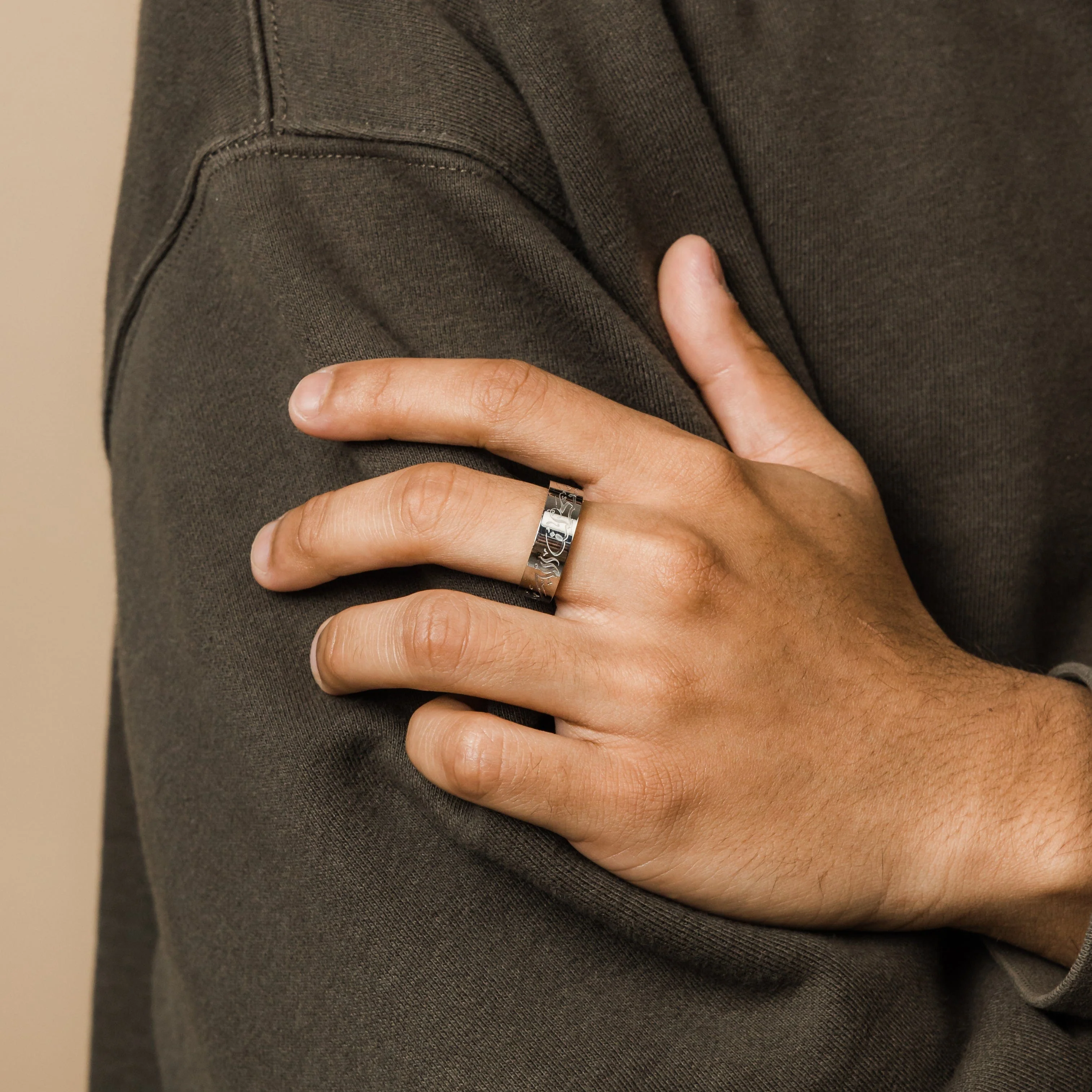 "Allah does not burden a soul beyond what it can bear" Ring | Men