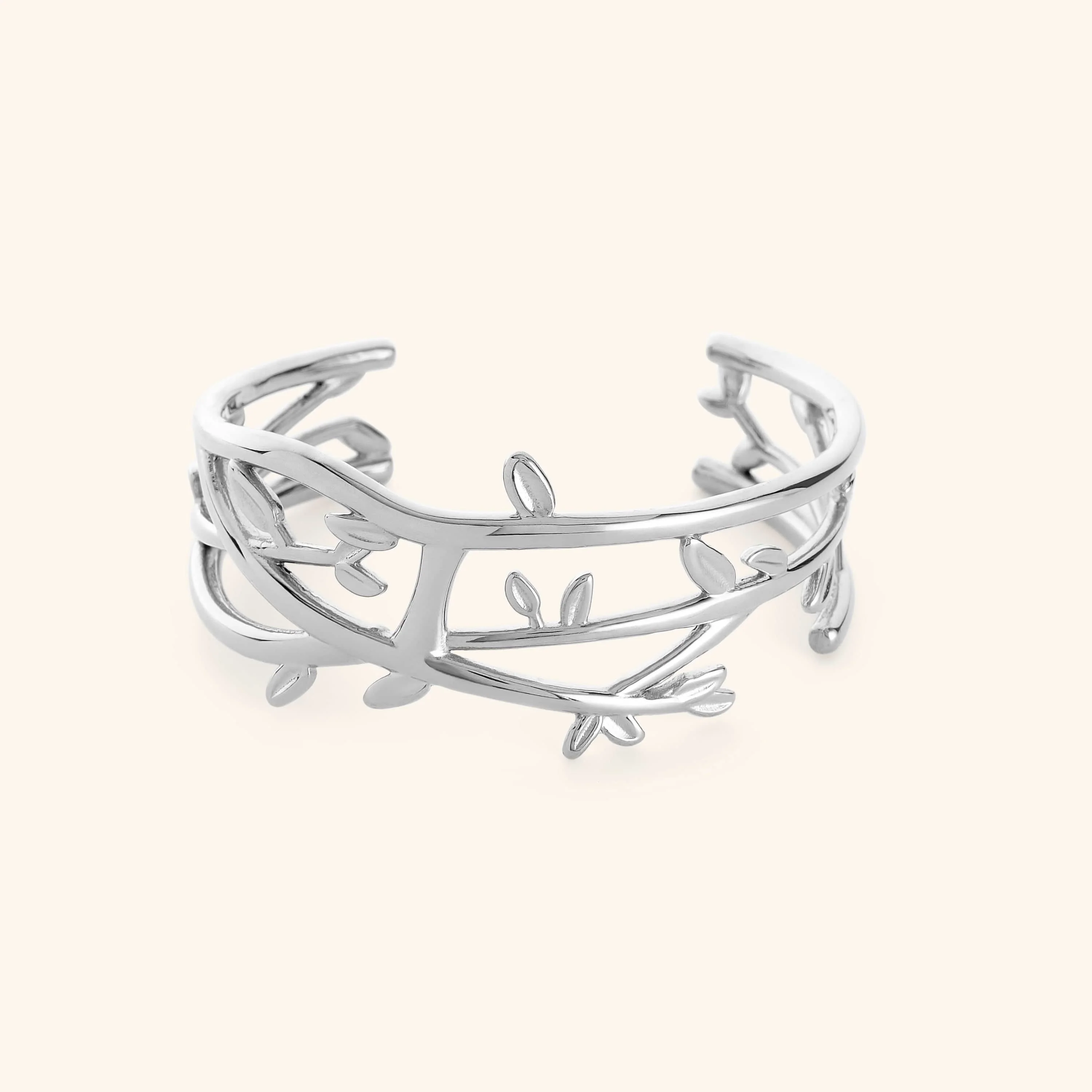 Imperfect Olive Branch Cuff