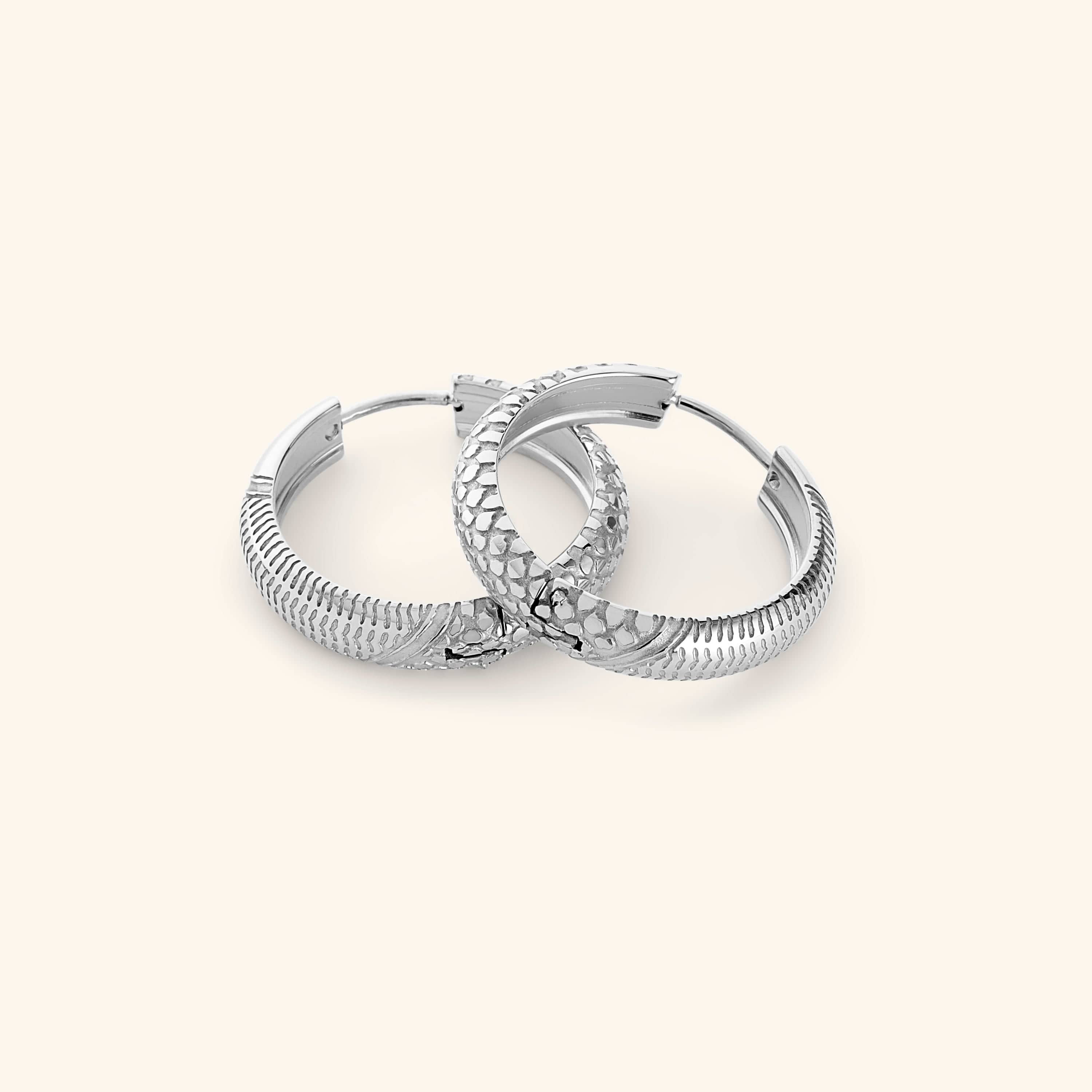 Keffiyeh Mini Hoops