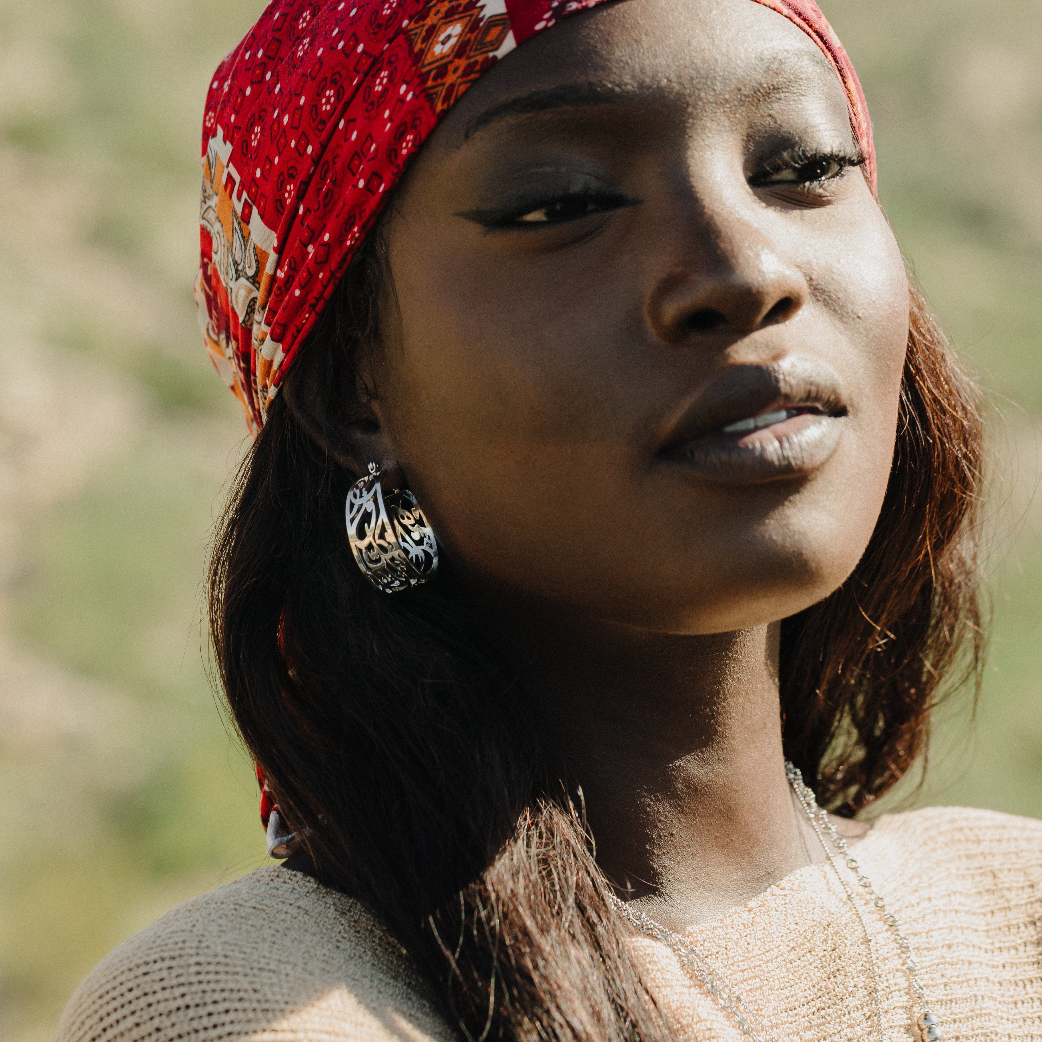 "Allah does not burden a soul beyond what it can bear" Earrings