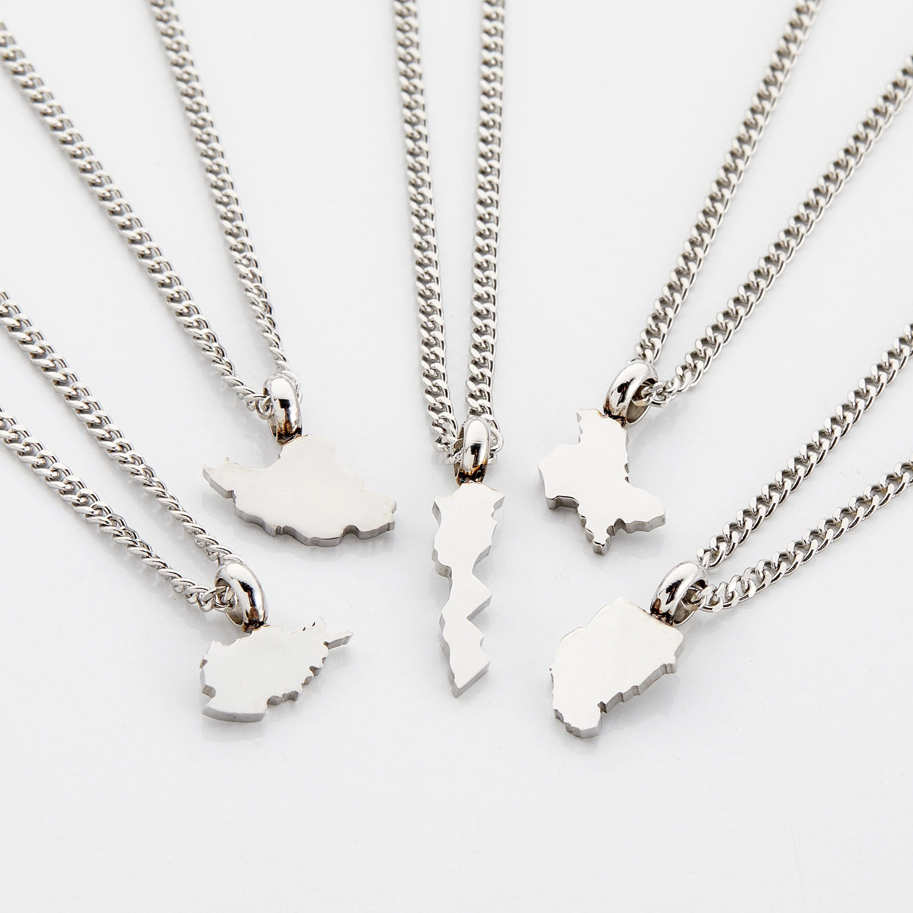 Country Map Necklace | Kids