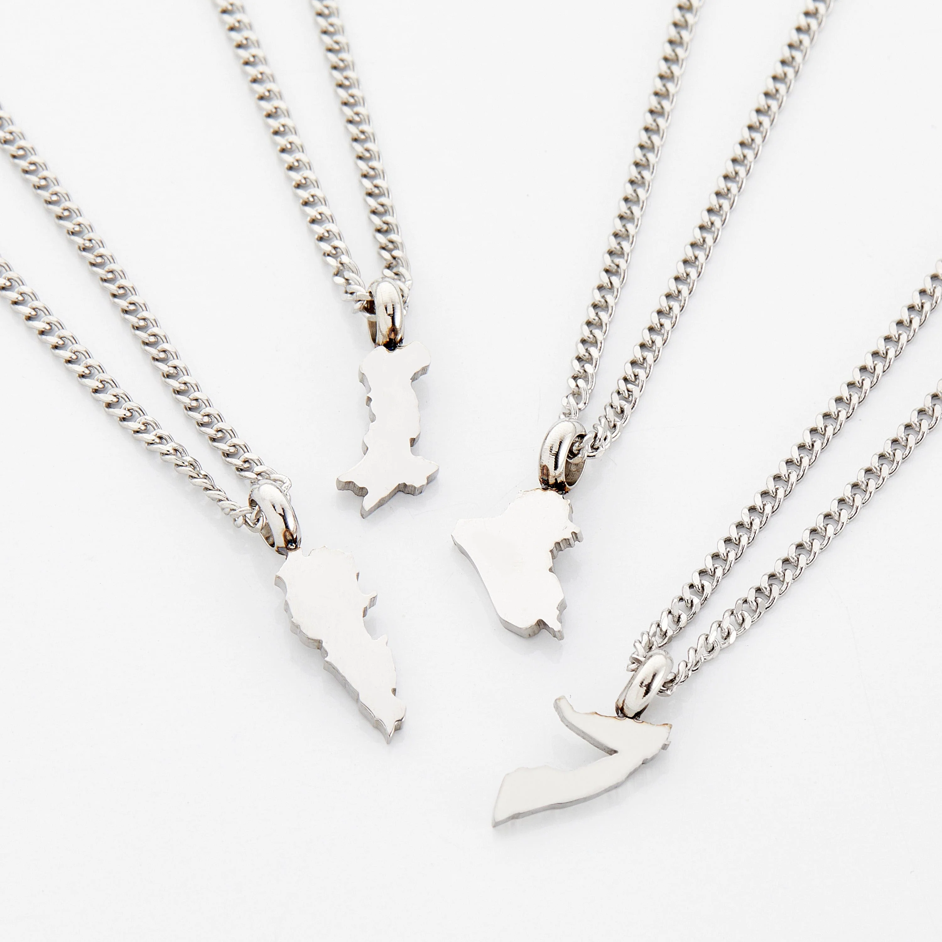 Country Map Necklace | Kids