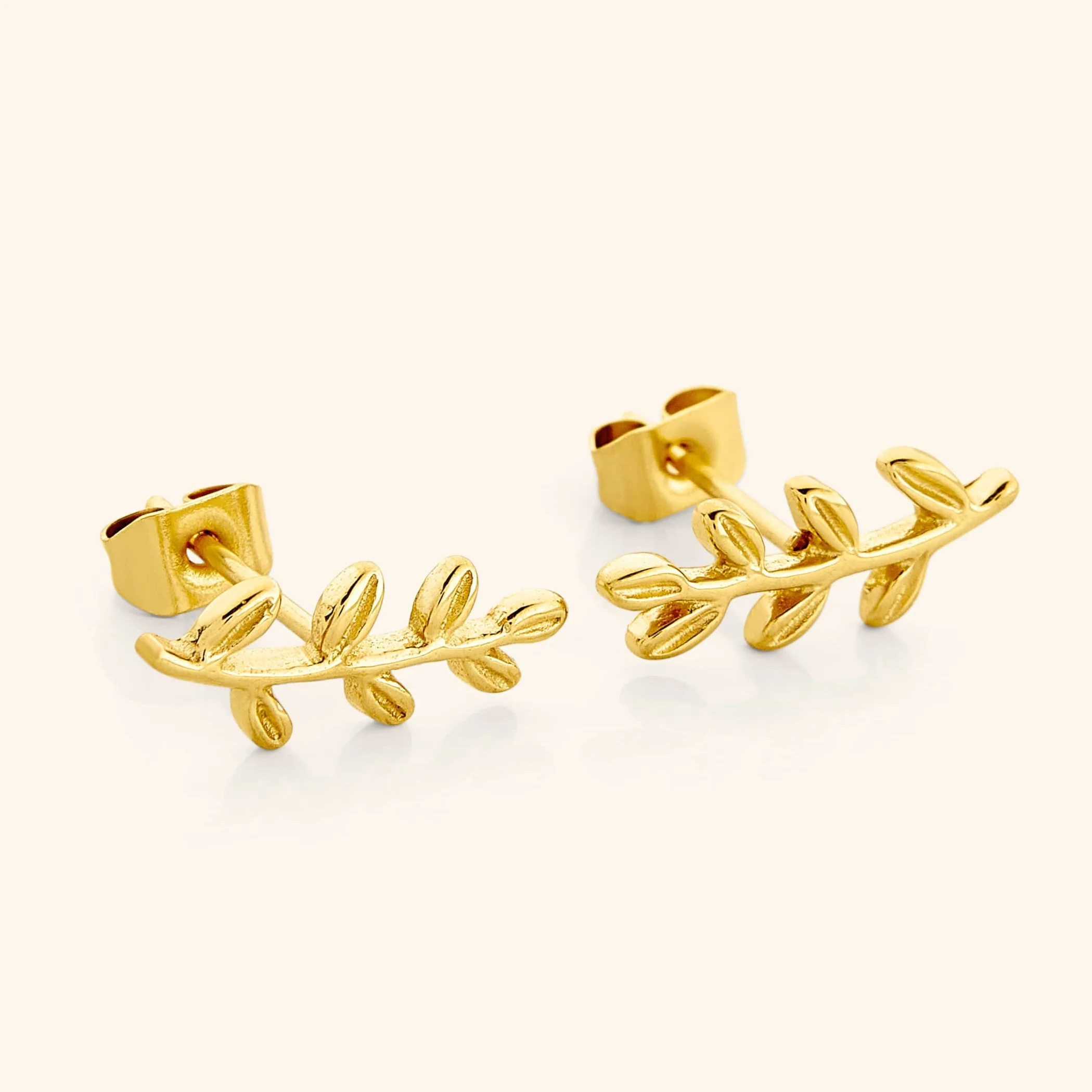 Palestine Olive Leaf Earrings