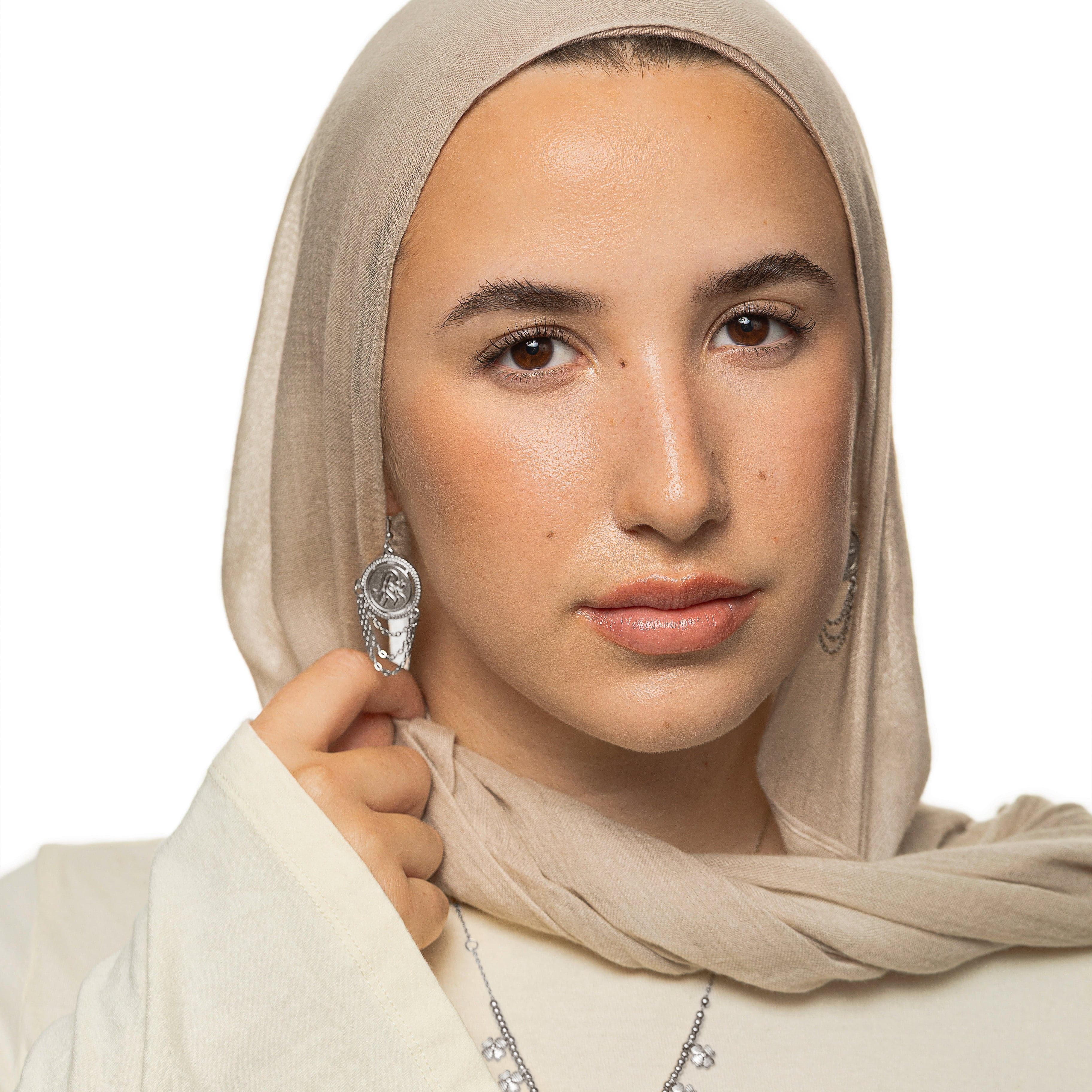 Salam Vintage Token Earrings