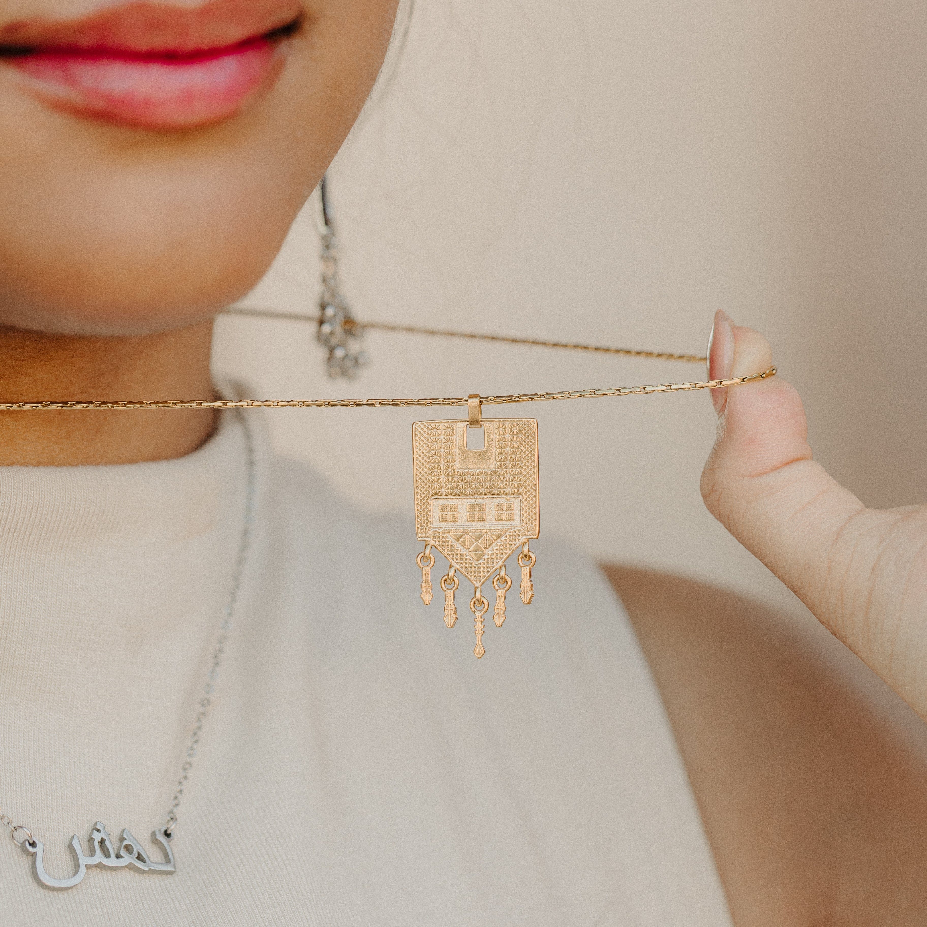 Raining Tatreez Necklace
