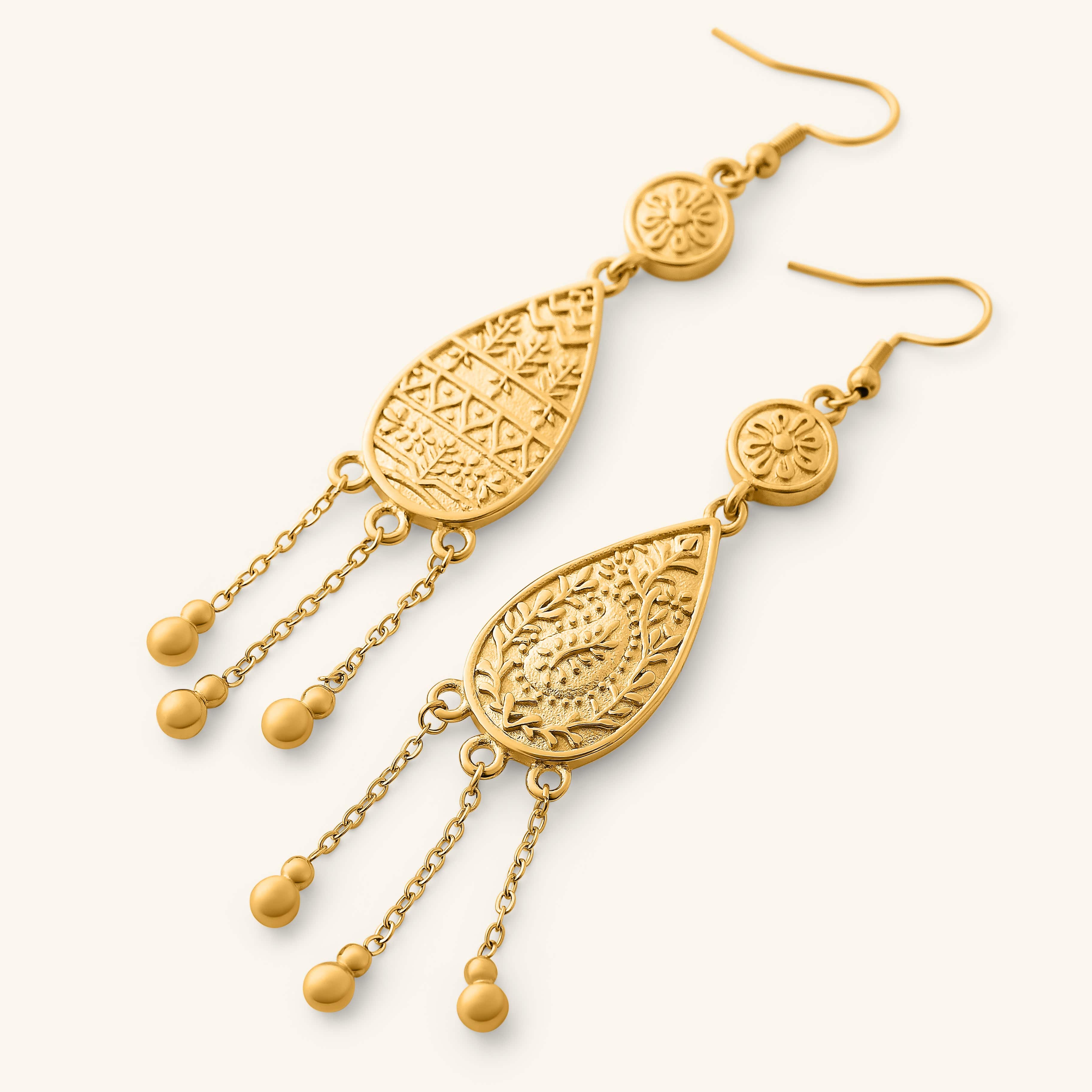 Raining Paisley Earrings
