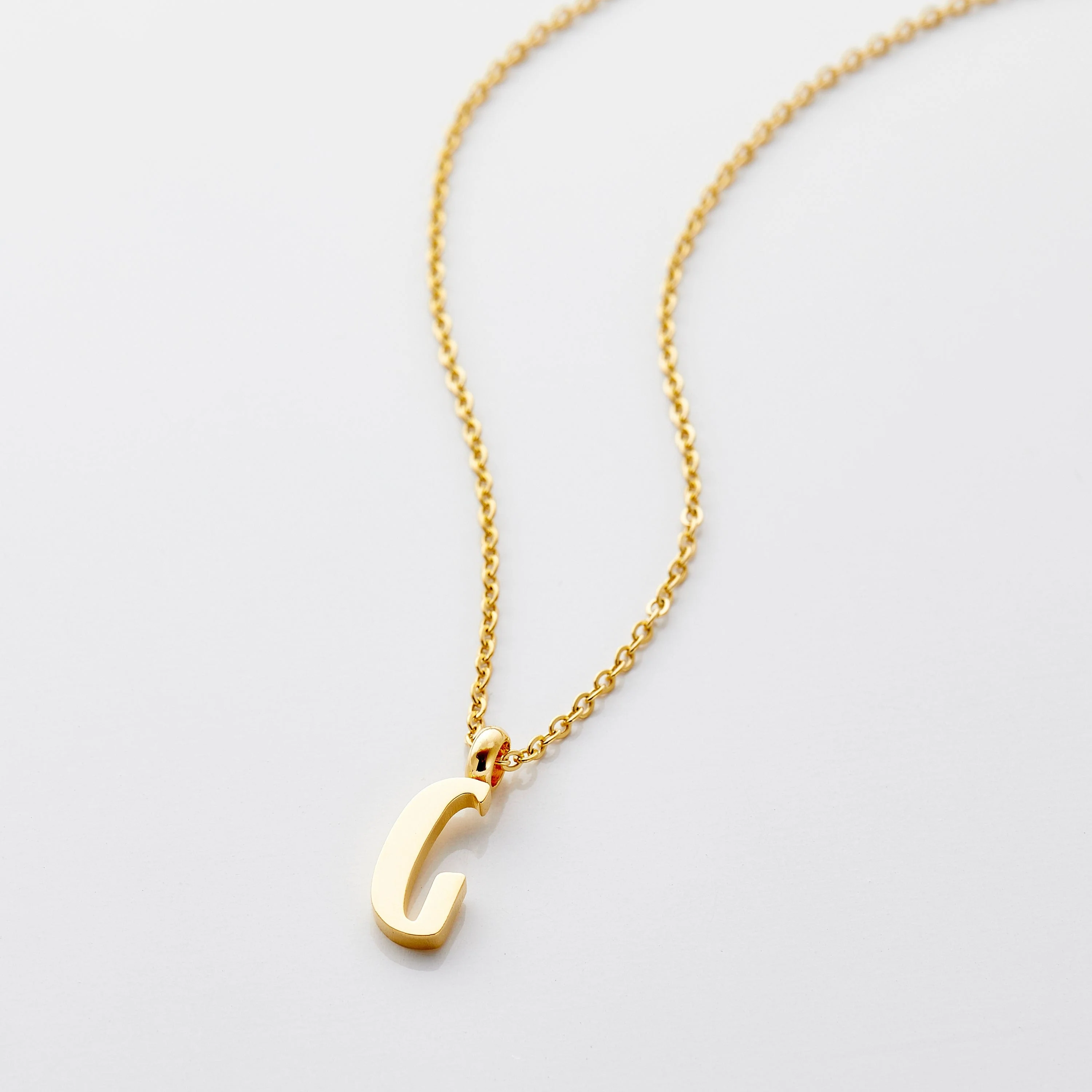 English Letter Necklace