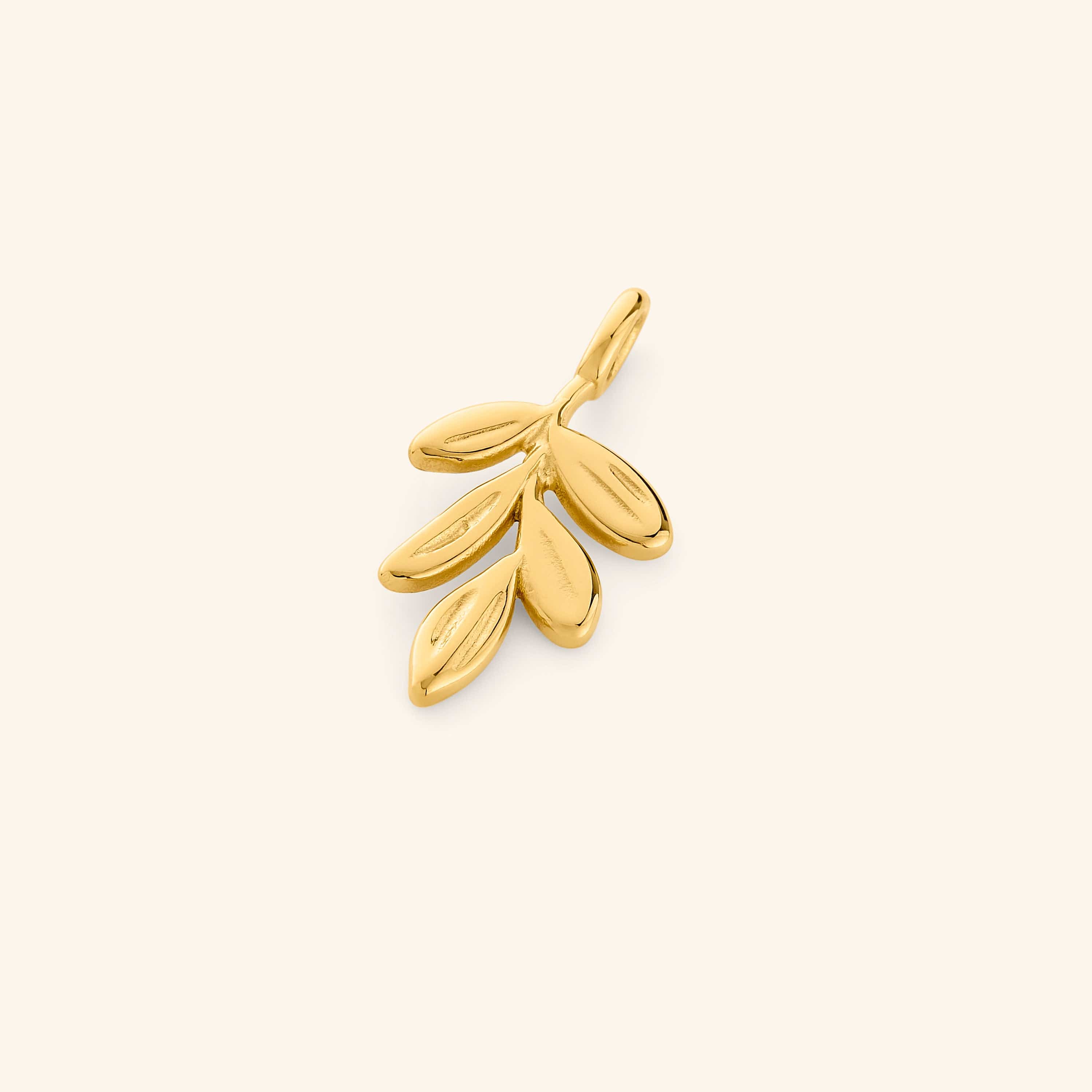 Olive Tree Branch Charm