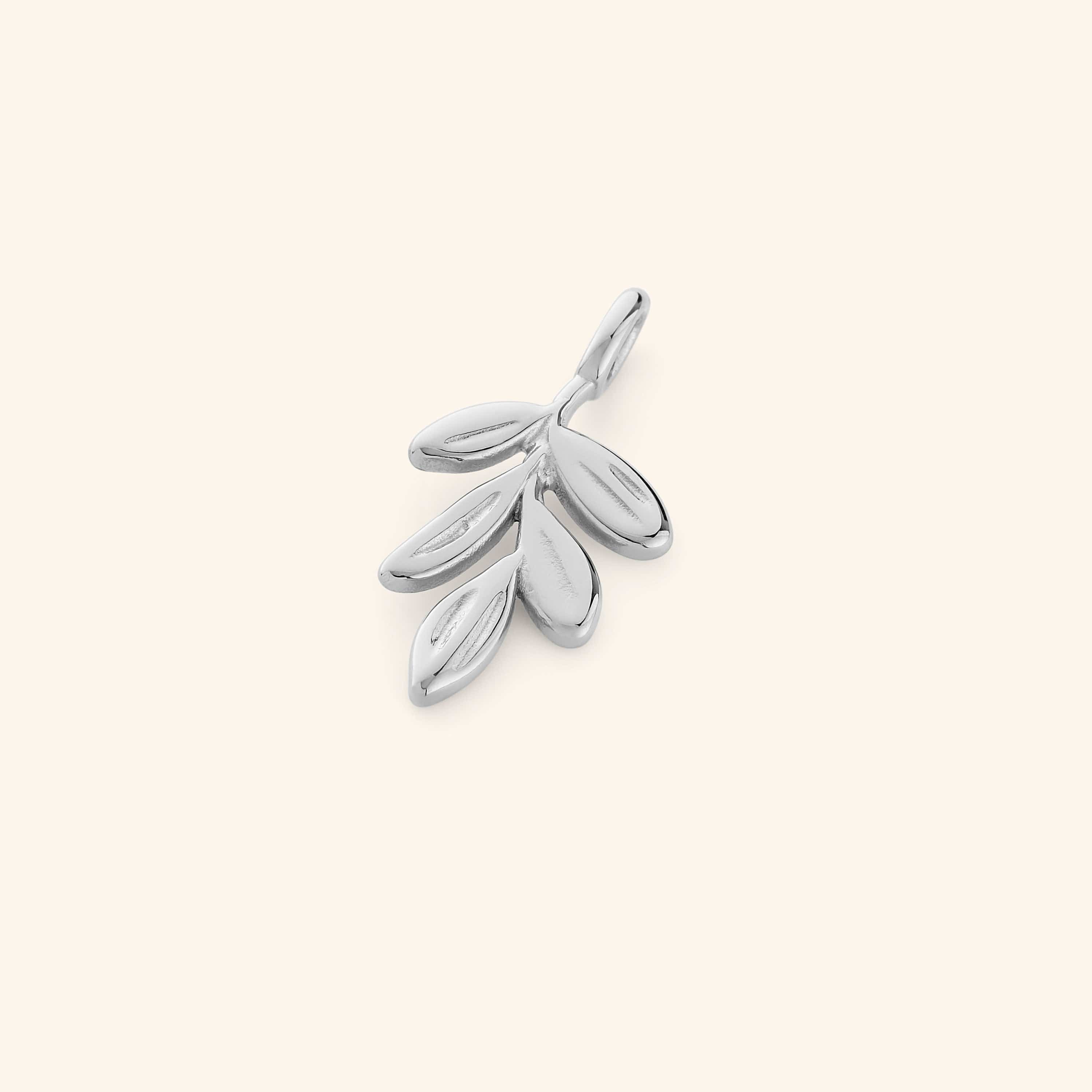 Olive Tree Branch Charm