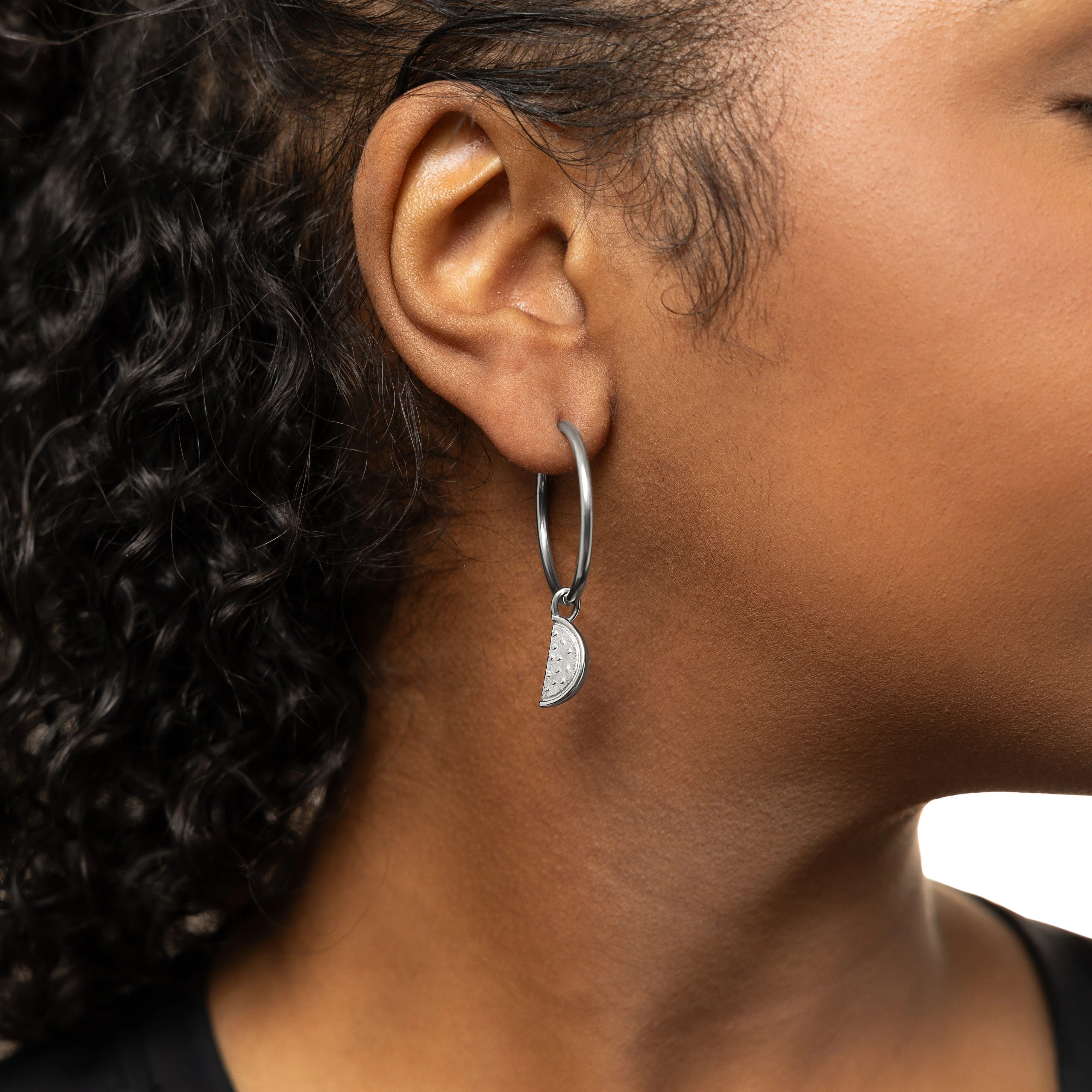 Watermelon Earring Hoop Charm