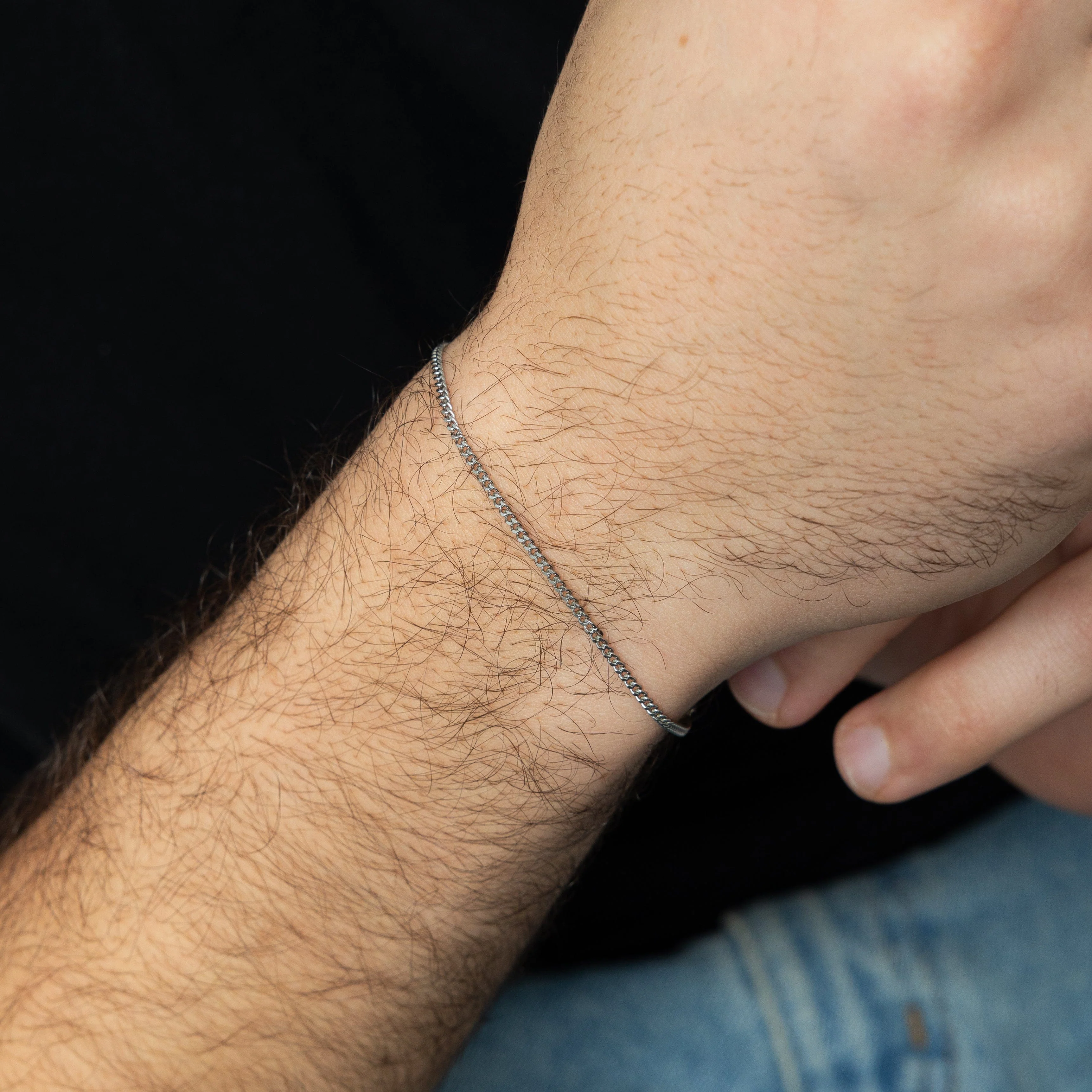 Micro Curb Bracelet | Men
