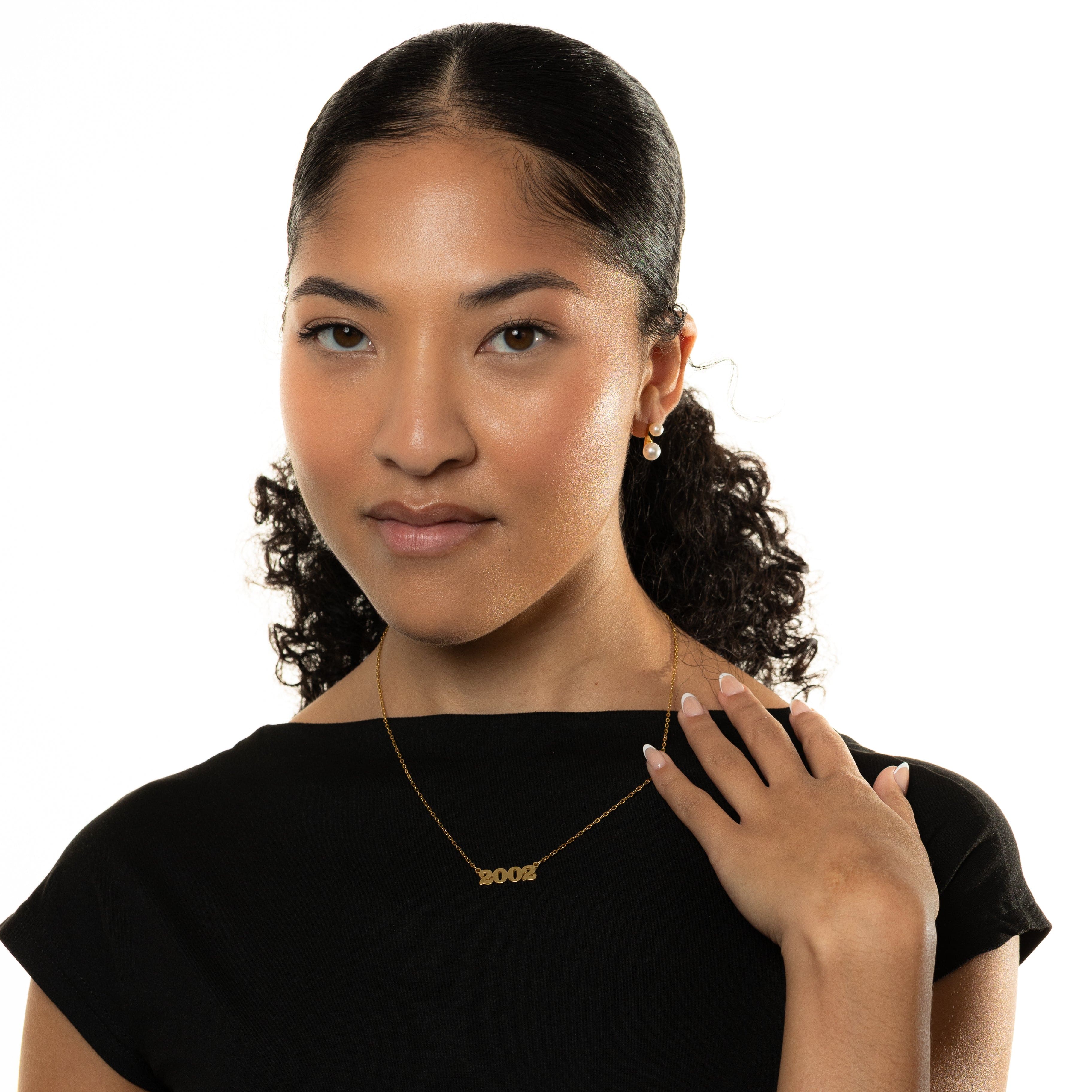 English Birth Year Necklace