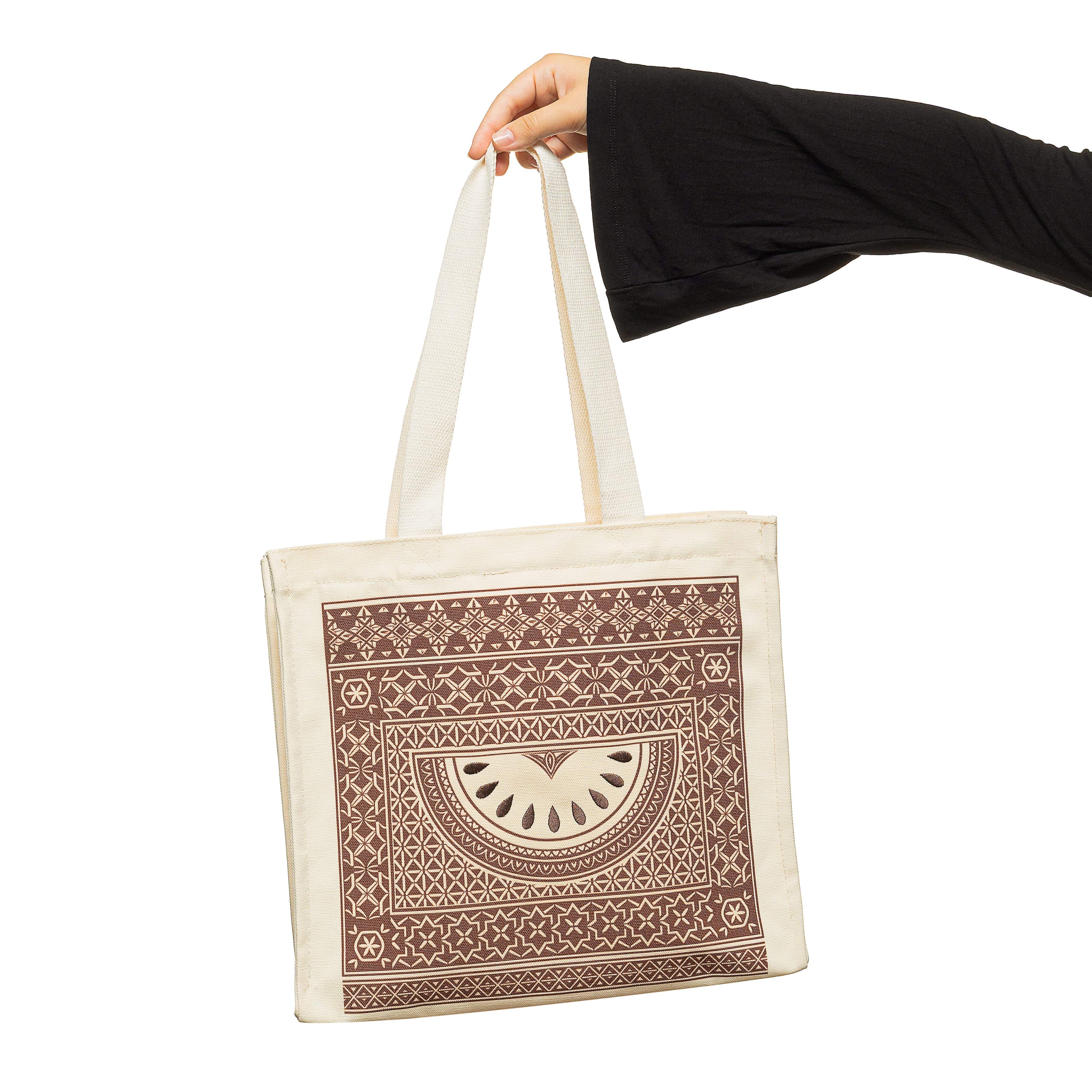 Damascus Mosaic Watermelon Tote