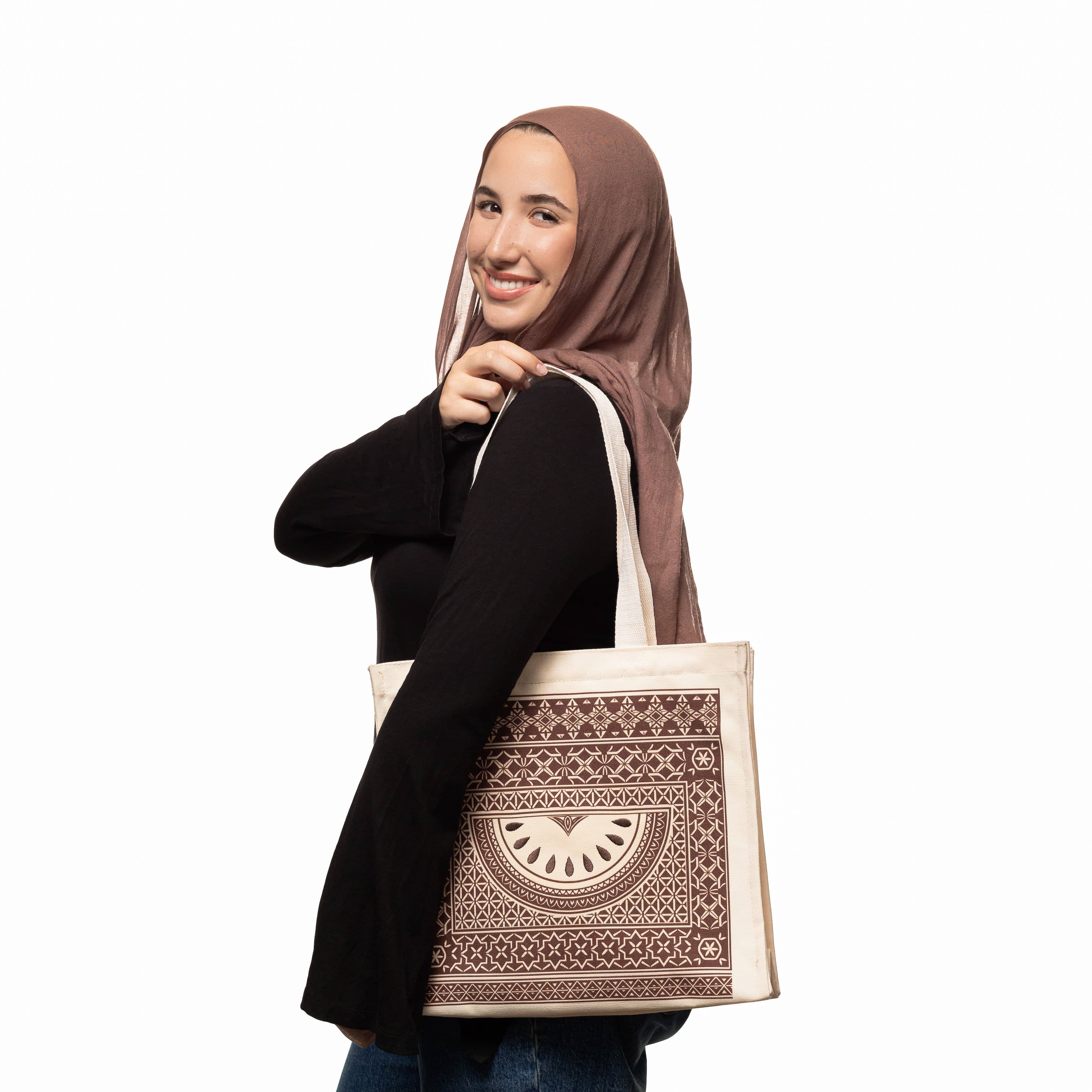 Damascus Mosaic Watermelon Tote