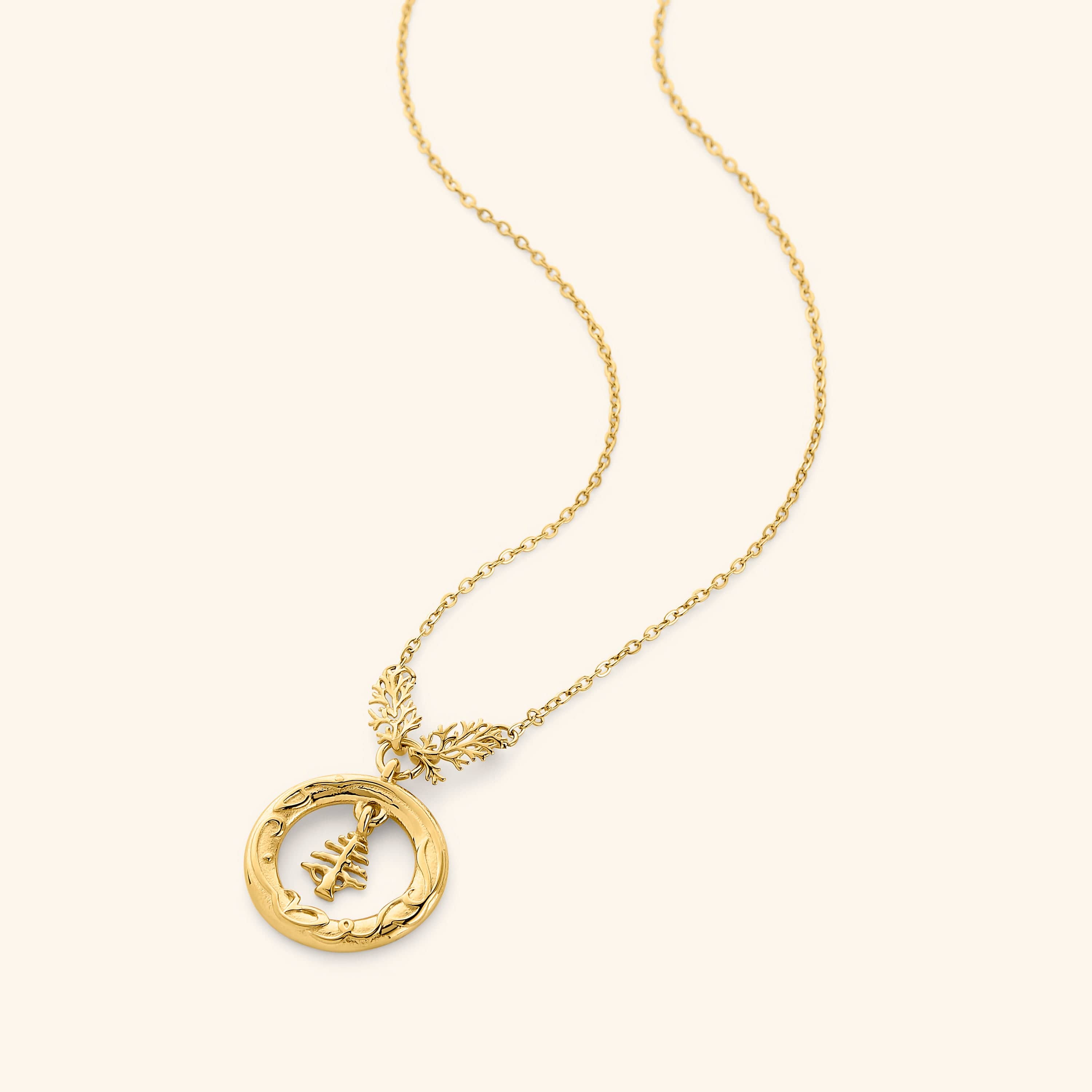 3883-love-of-the-homeland-lebanon-cedar-necklace-women-1.jpg "Love of the Homeland" Lebanon Cedar Necklace | Women