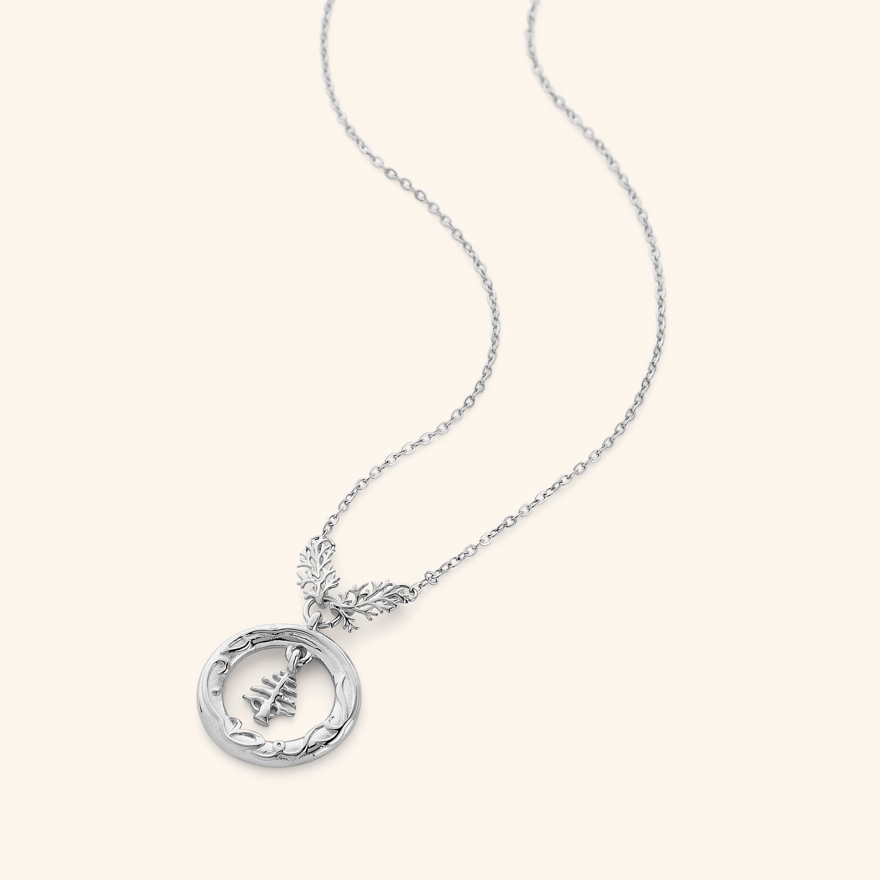 "Love of the Homeland" Lebanon Cedar Necklace | Women