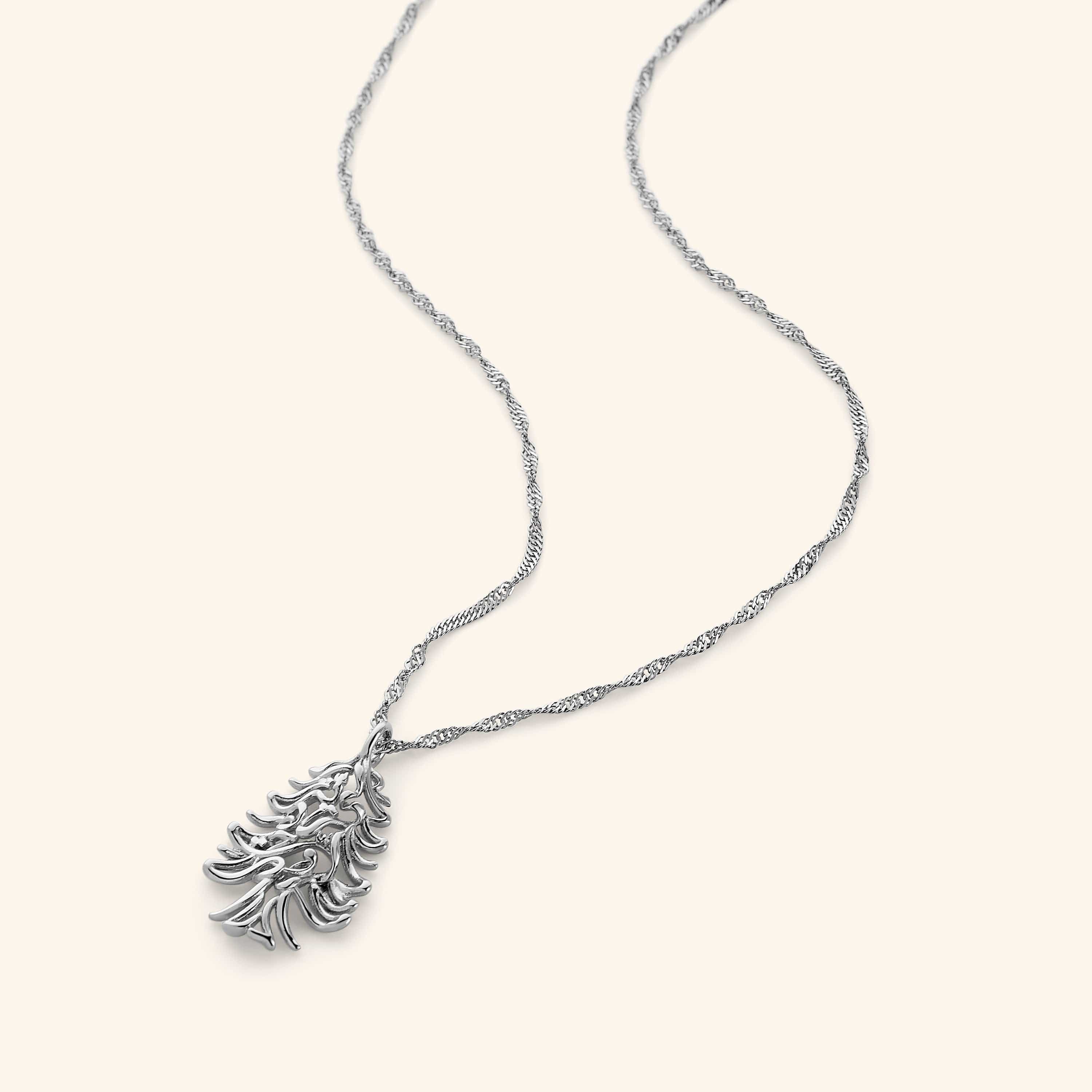"Freedom is the Soul" Lebanon Cedar Necklace | Women
