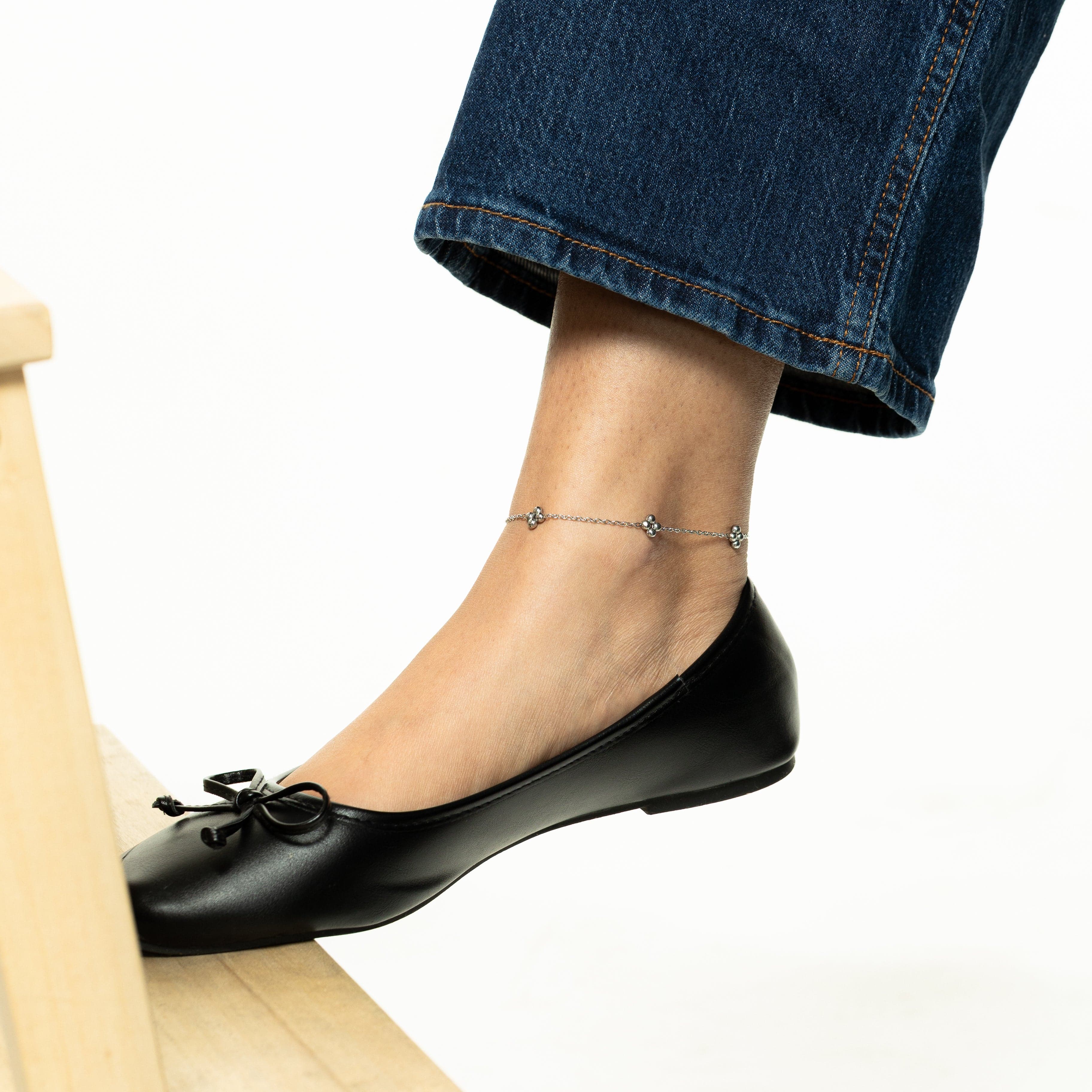 Dotted Henna Anklet