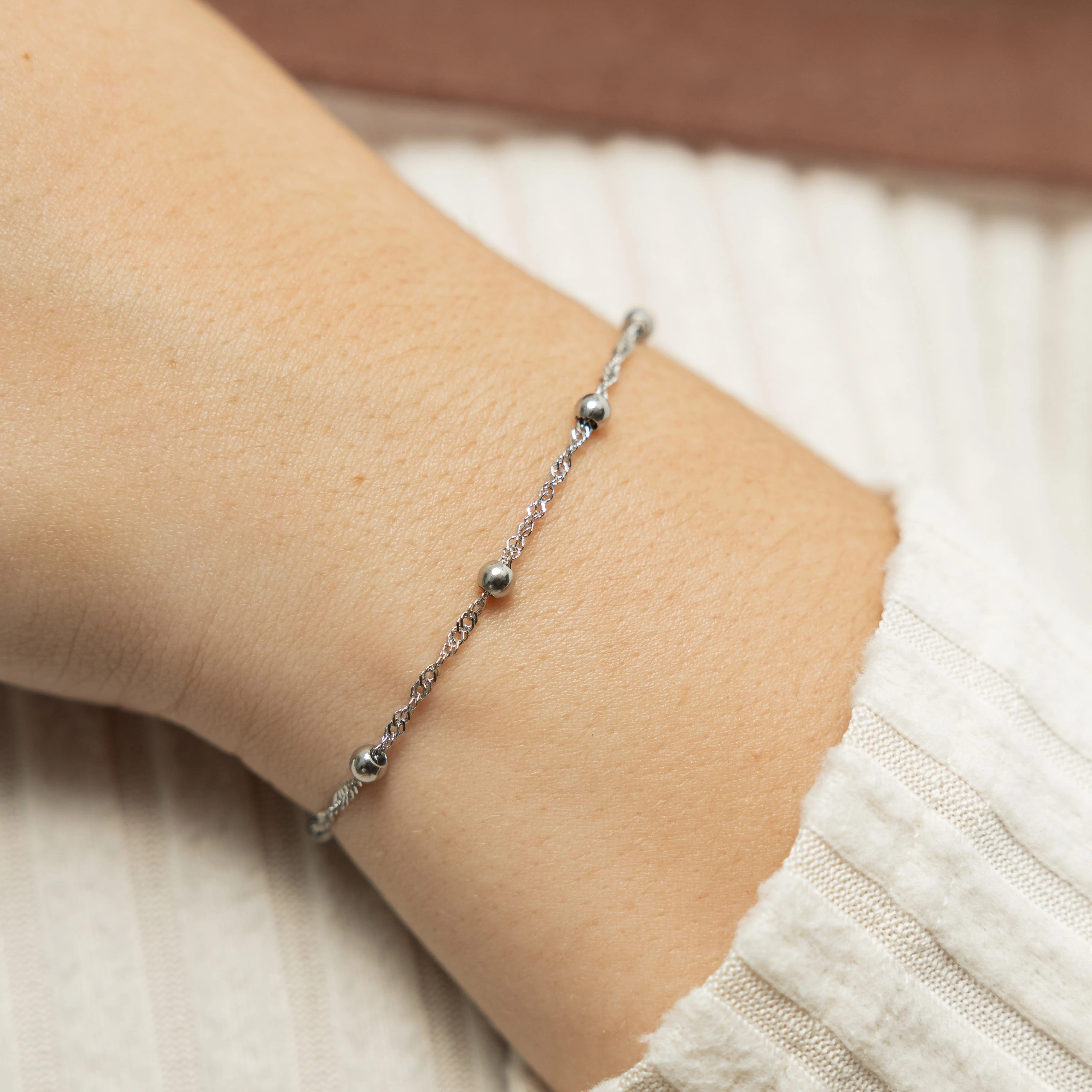 Dotted Twisted Bracelet