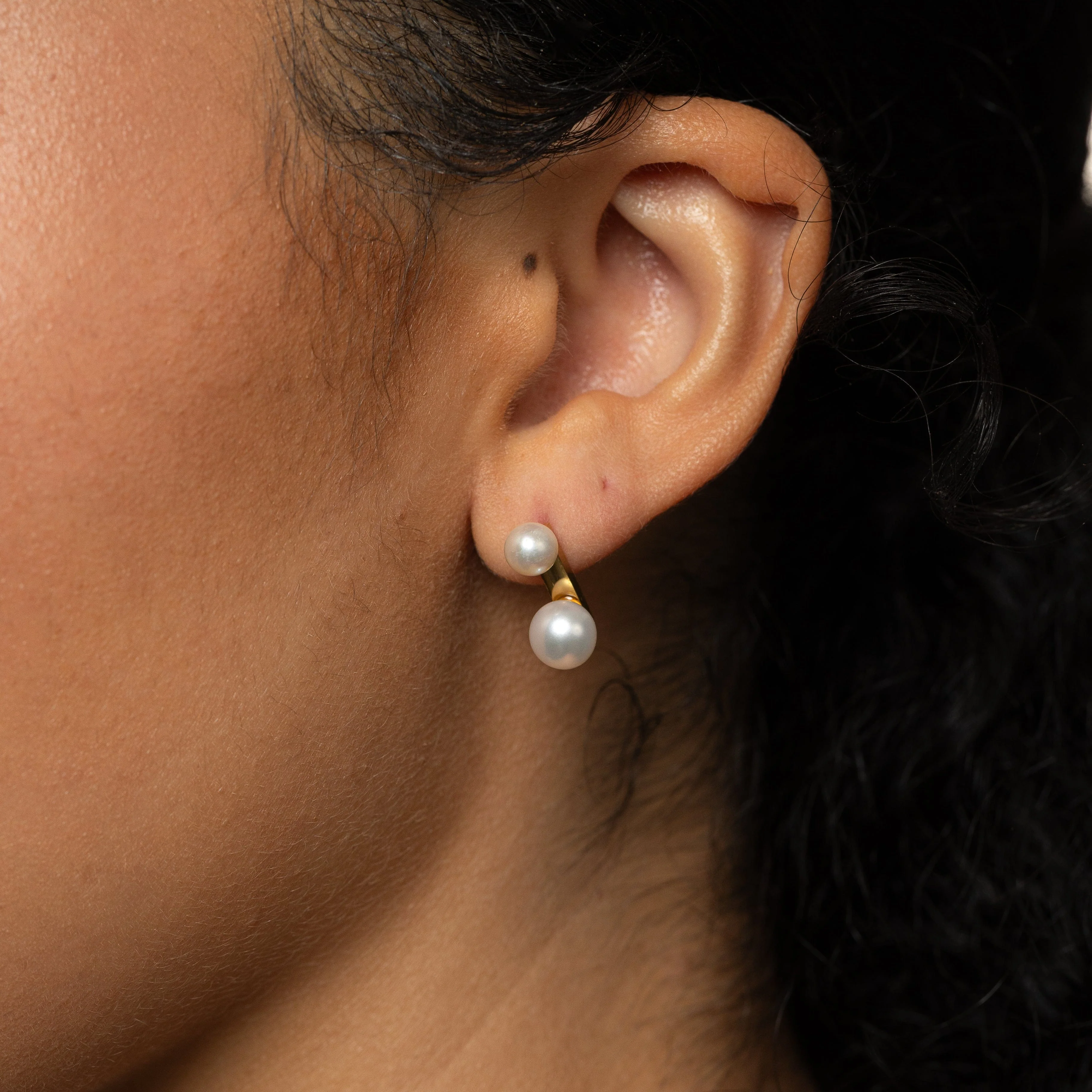Duo Pearl Studs