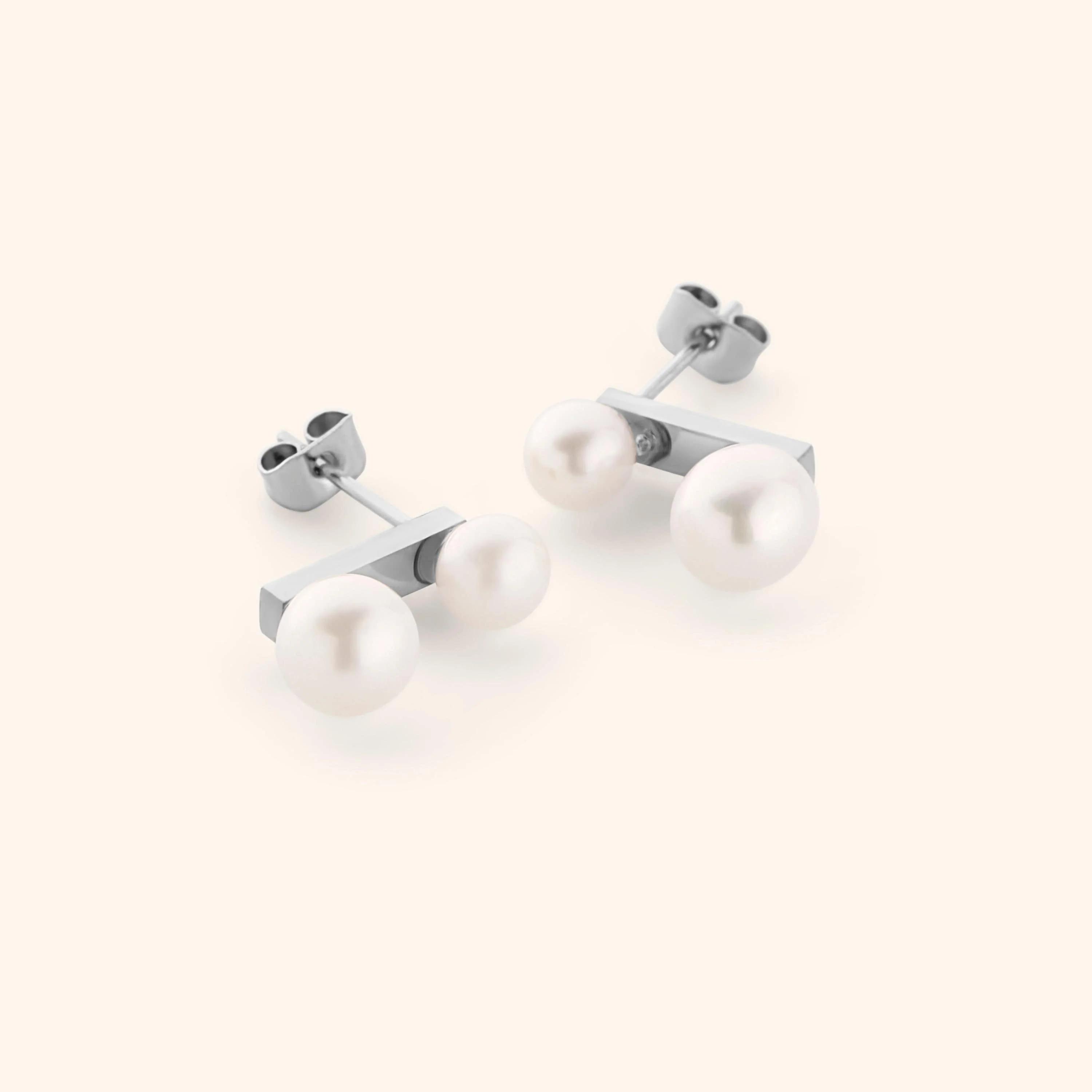 Duo Pearl Studs