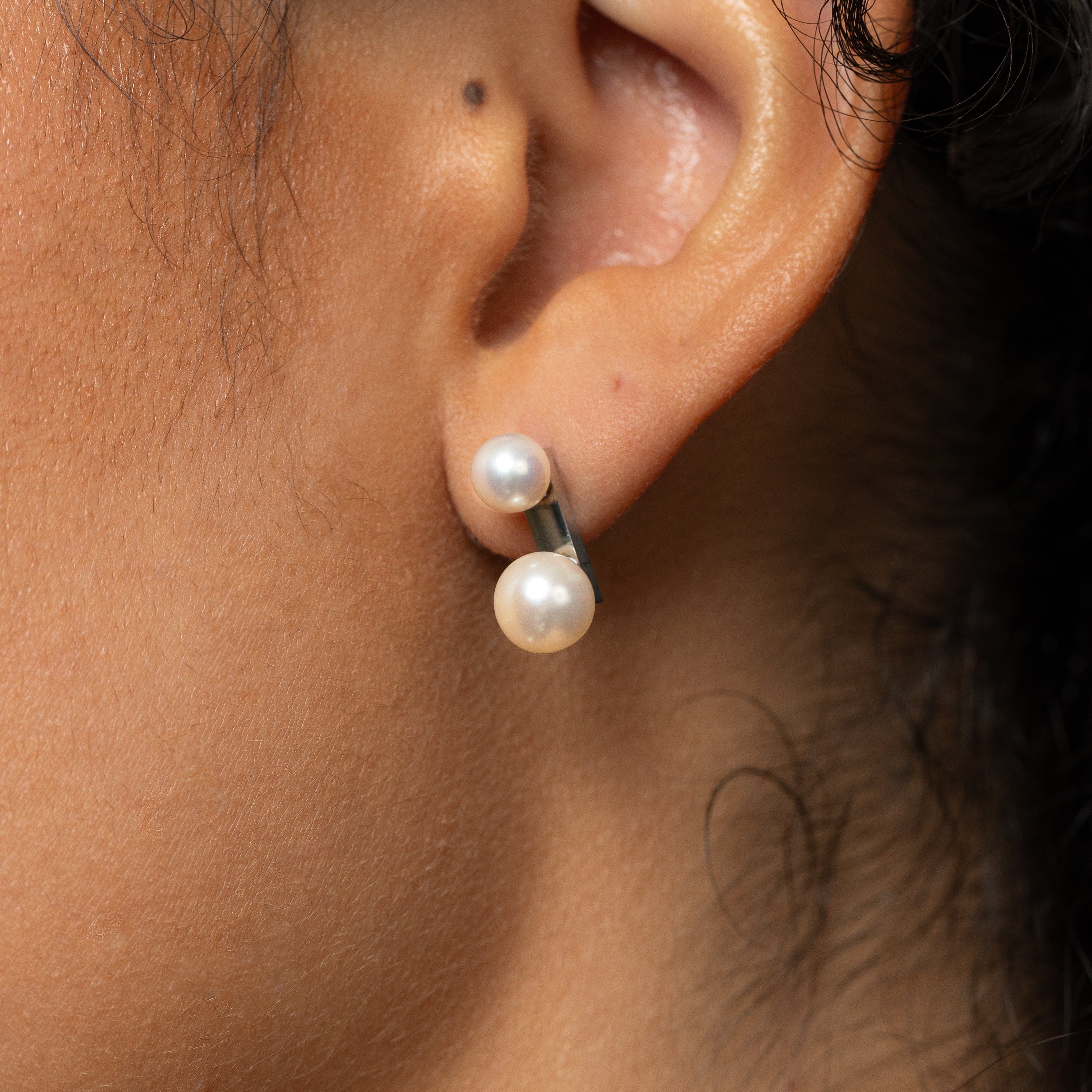 Duo Pearl Studs
