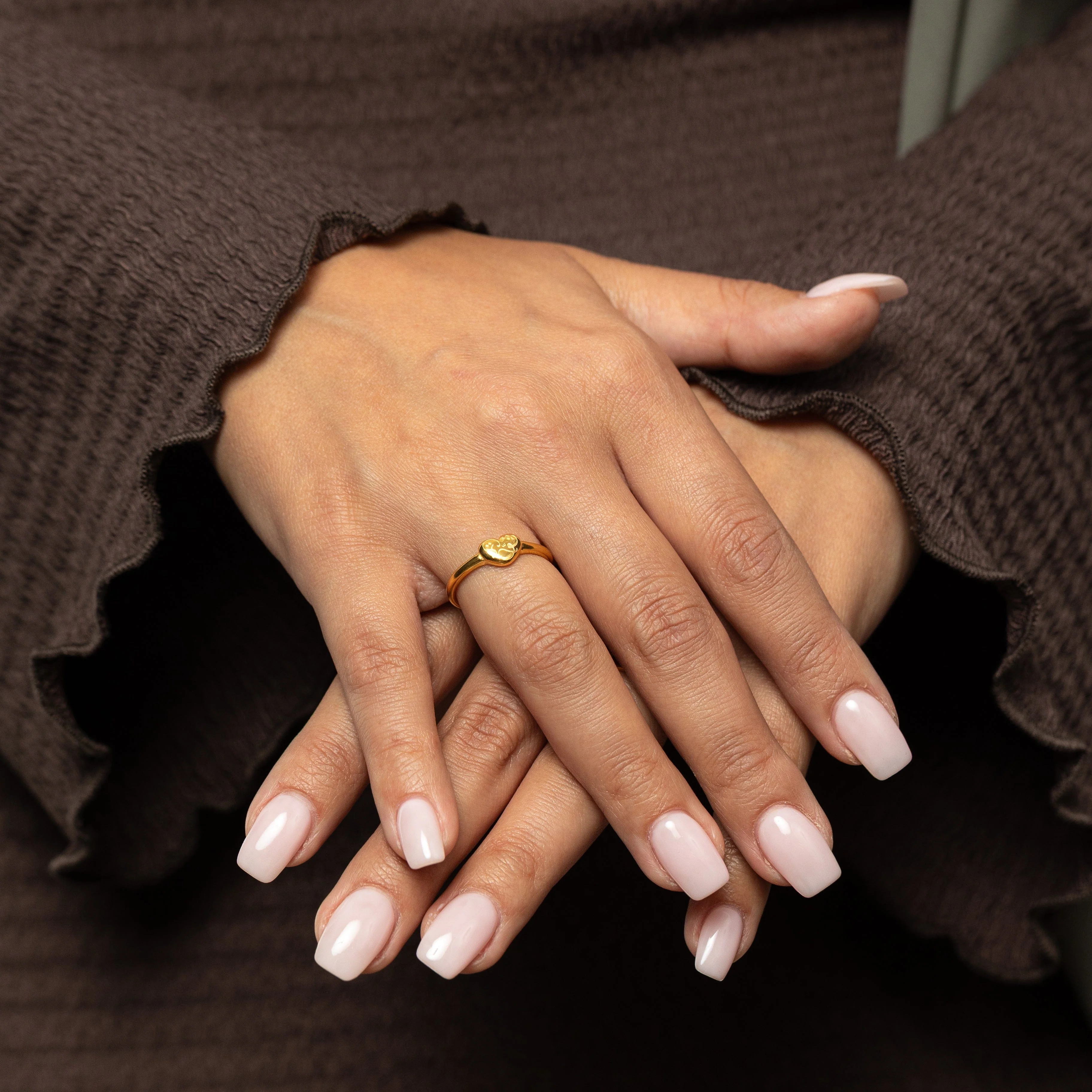 “Quwa” | Strength Heart Ring