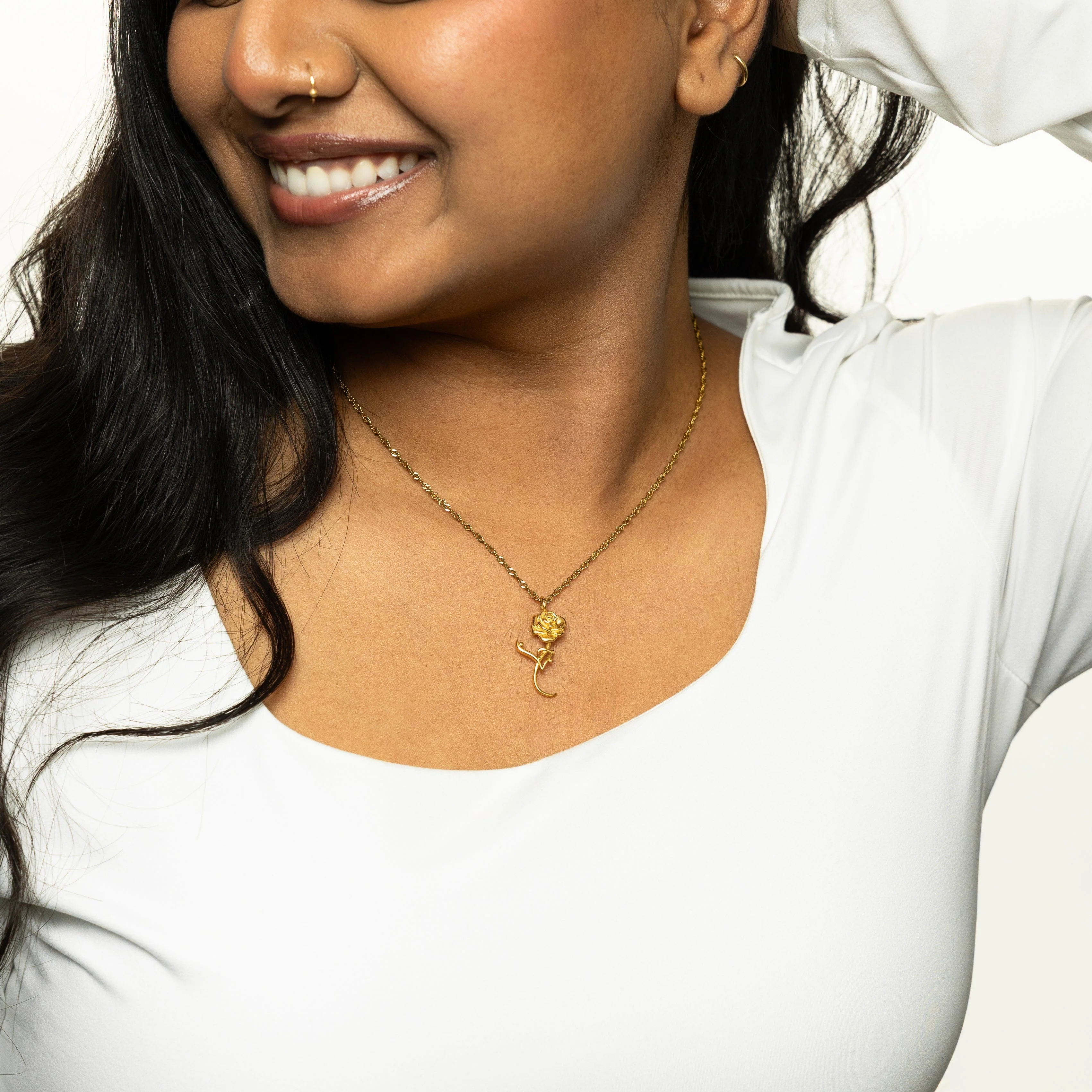 Jaan Rose Necklace