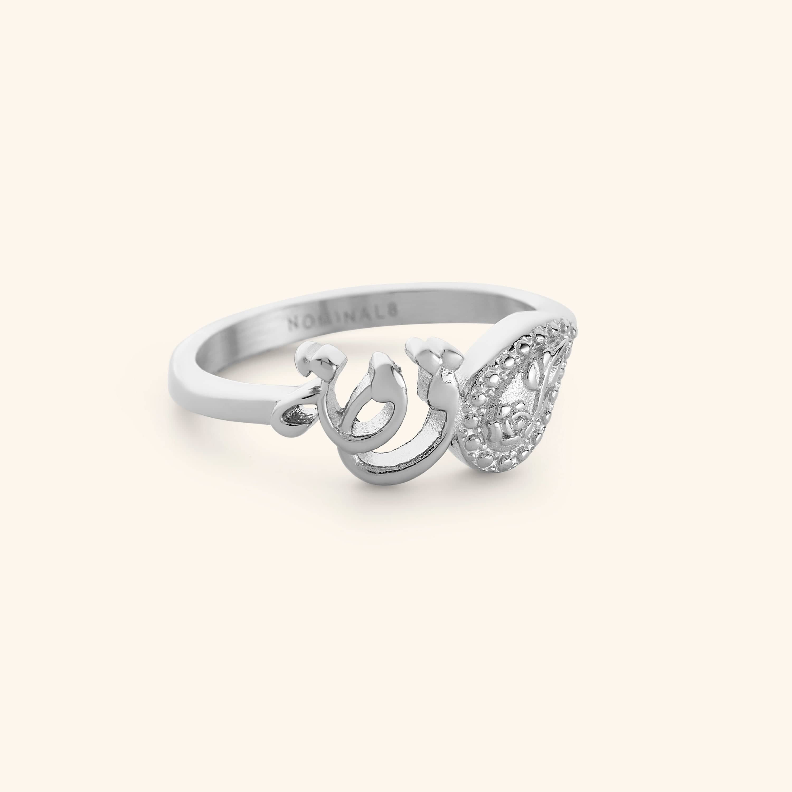 "Quwa | Strength" Paisley Ring
