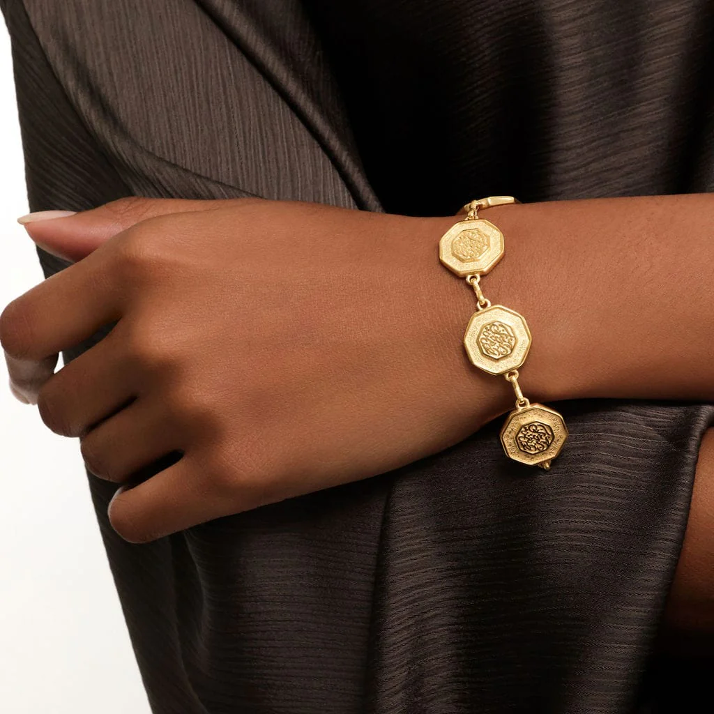 "Our Roots Run Deep" Dotted Bracelet