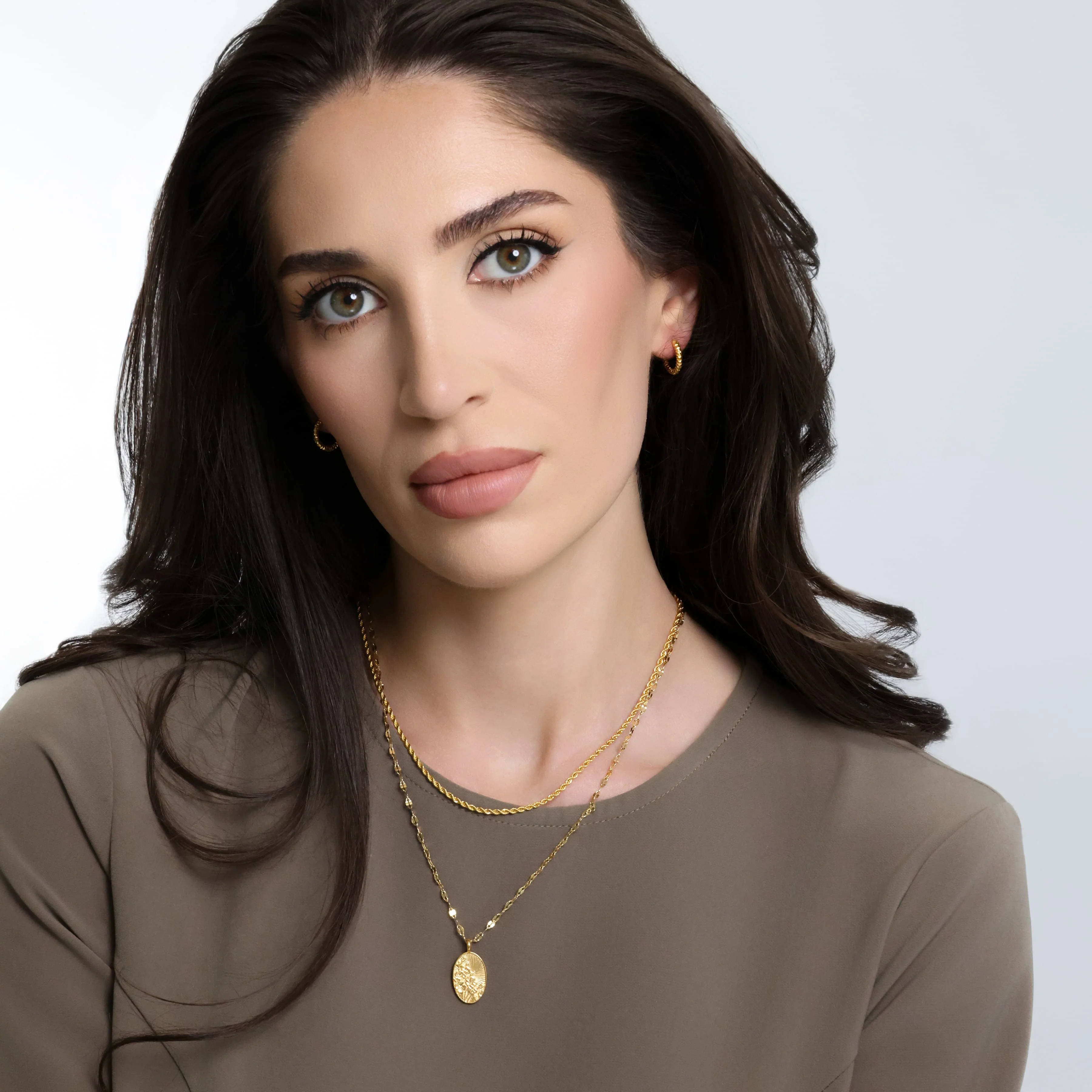 Blooming Palestine Poppies Necklace